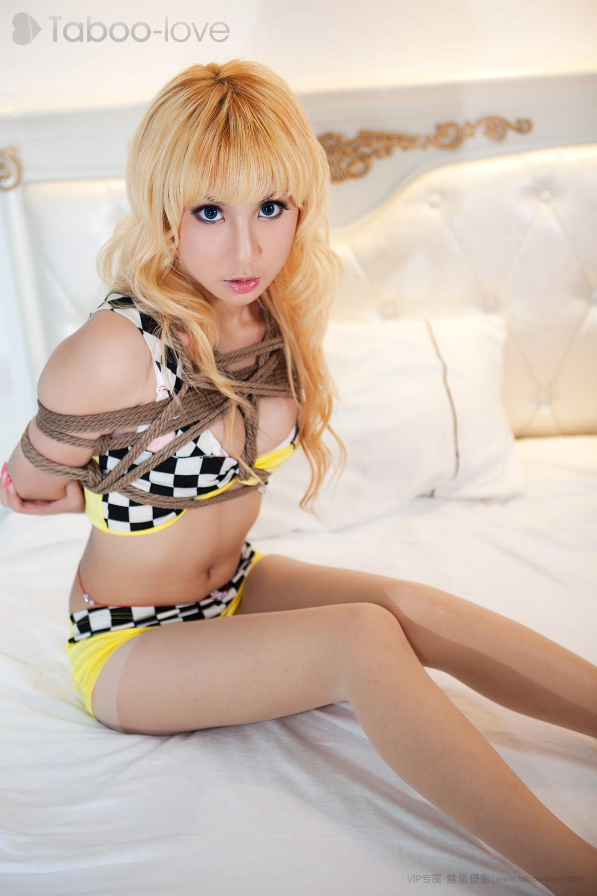 [禁忌摄影]Taboo-love NO.067 金发赛车女郎[VIP专属][30P]第5张
