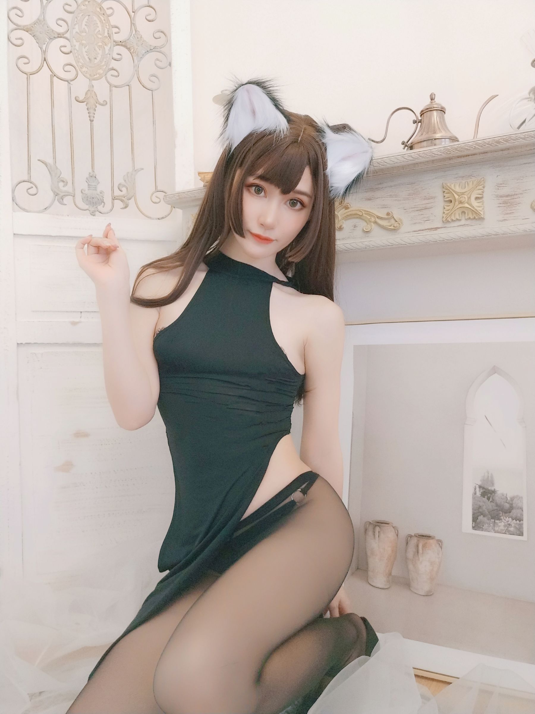 [网红COSER写真] 木之本果 - 黒猫の彼女第4张