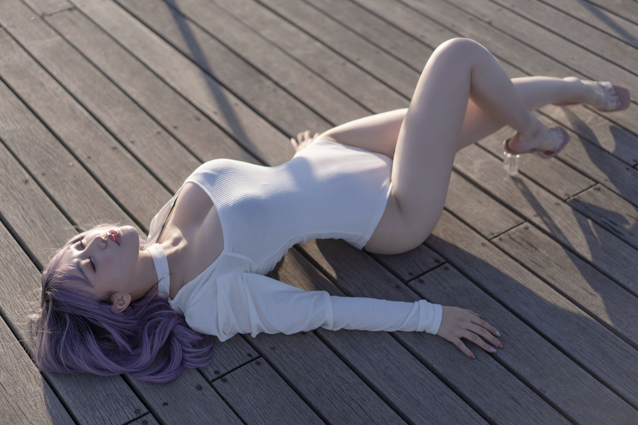 [网红COSER写真] 动漫博主脱尾巴Mizuki - 天台第11张