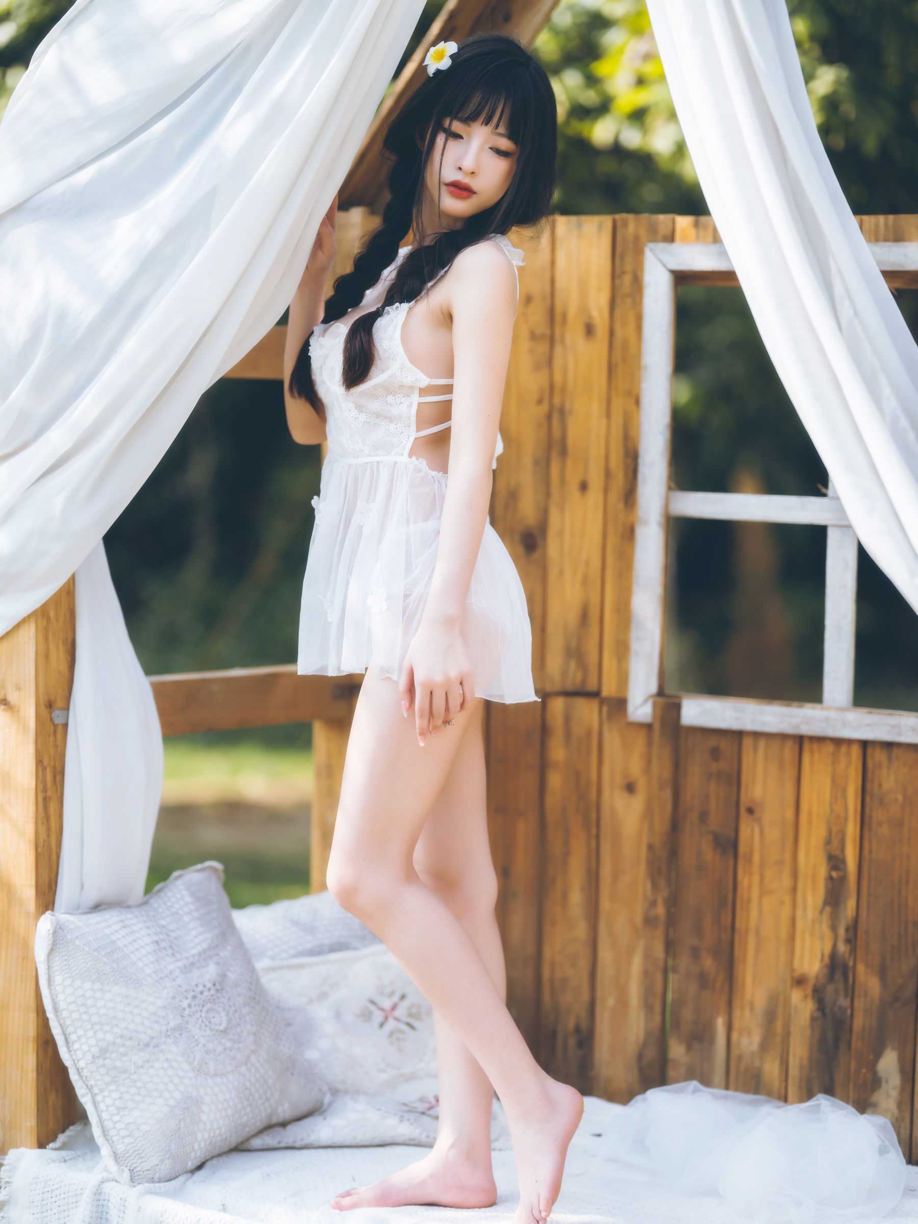 [网红COSER写真] 尤物清水由乃 - 田园小清新01第13张