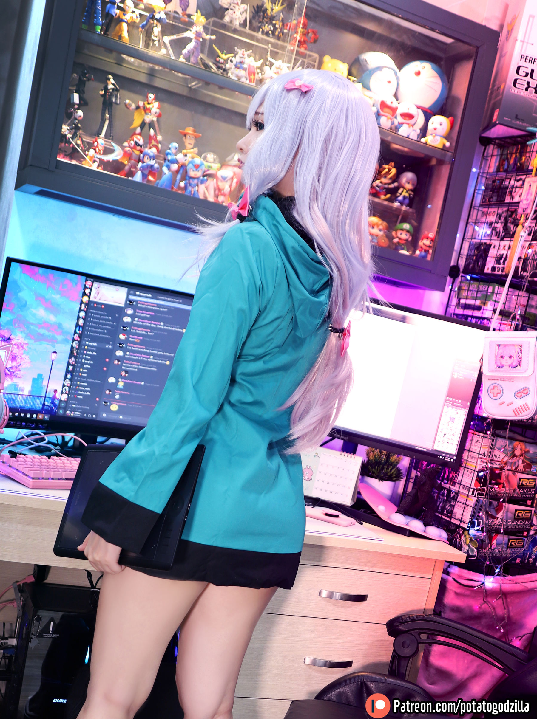 [网红COSER写真] Coser小姐姐Potato Godzilla - Sagiri第13张