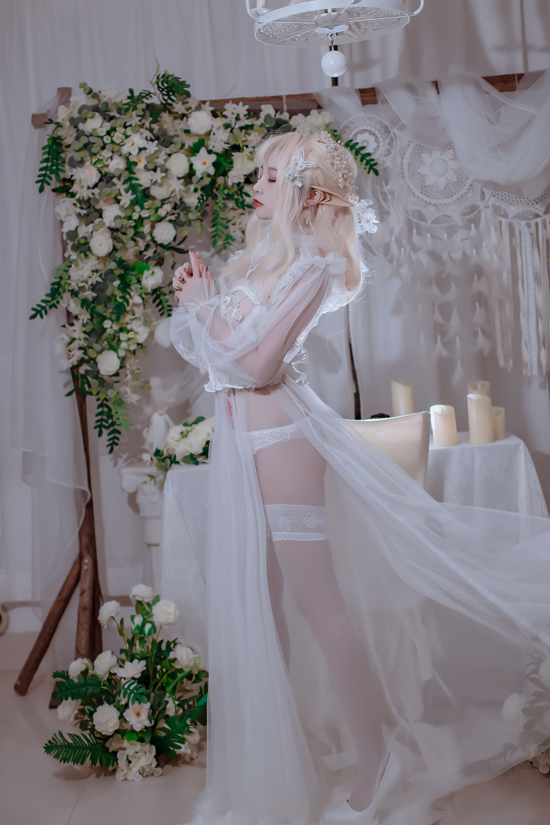 [网红COSER写真] 人气Coser二佐Nisa - 精灵公主第9张