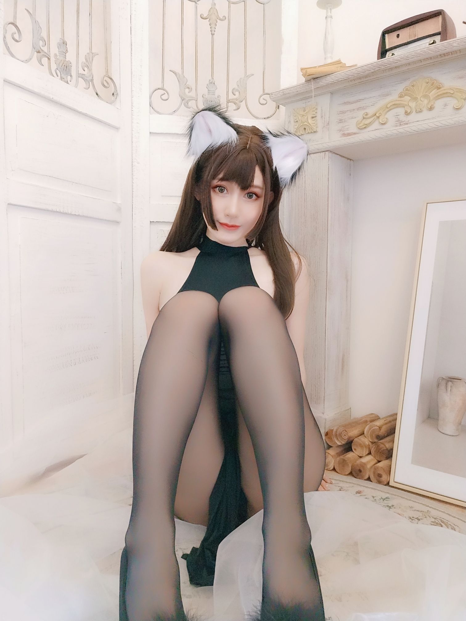 [网红COSER写真] 木之本果 - 黒猫の彼女第6张