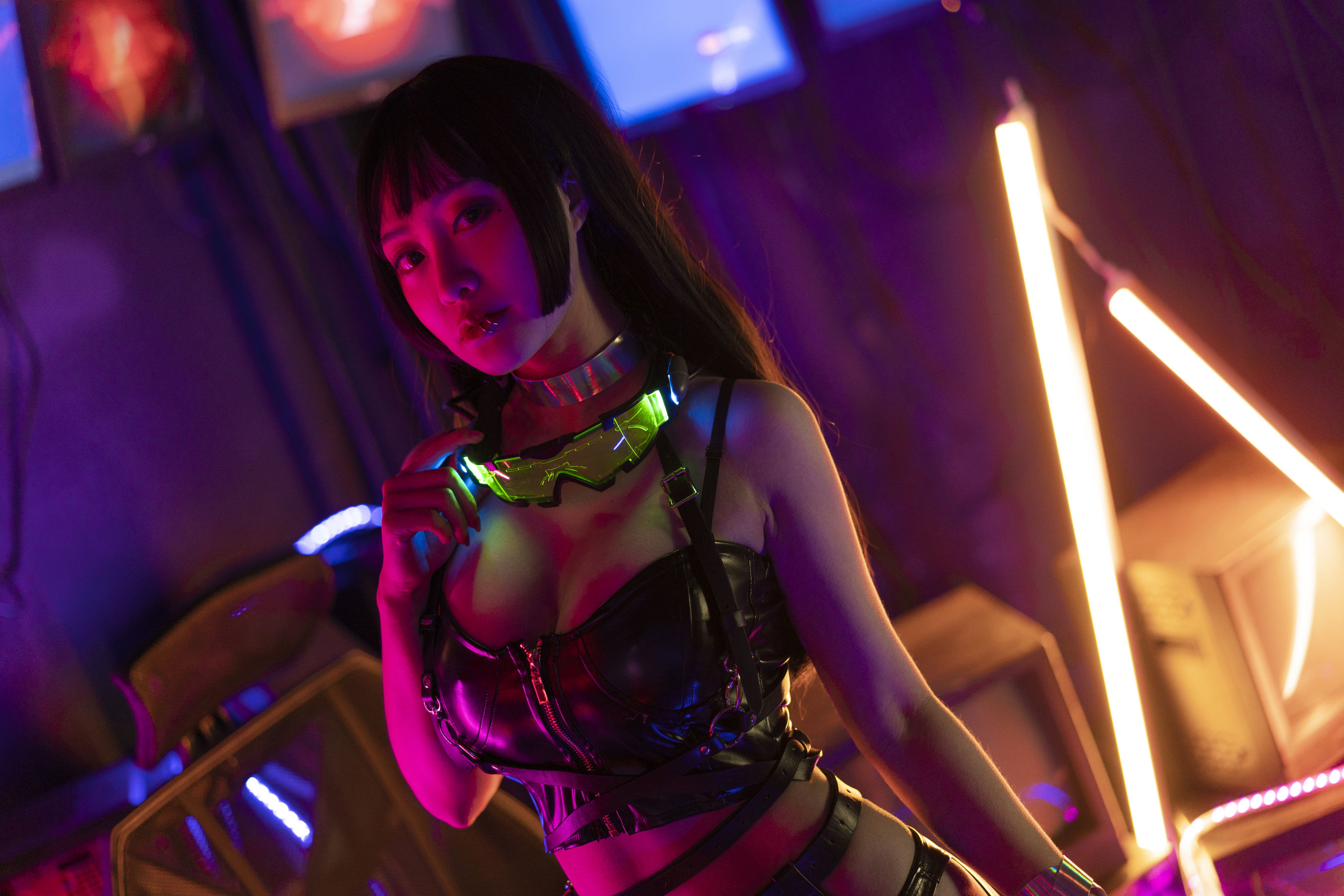 [网红COSER写真] 动漫博主脱尾巴Mizuki - 赛博朋克第2张
