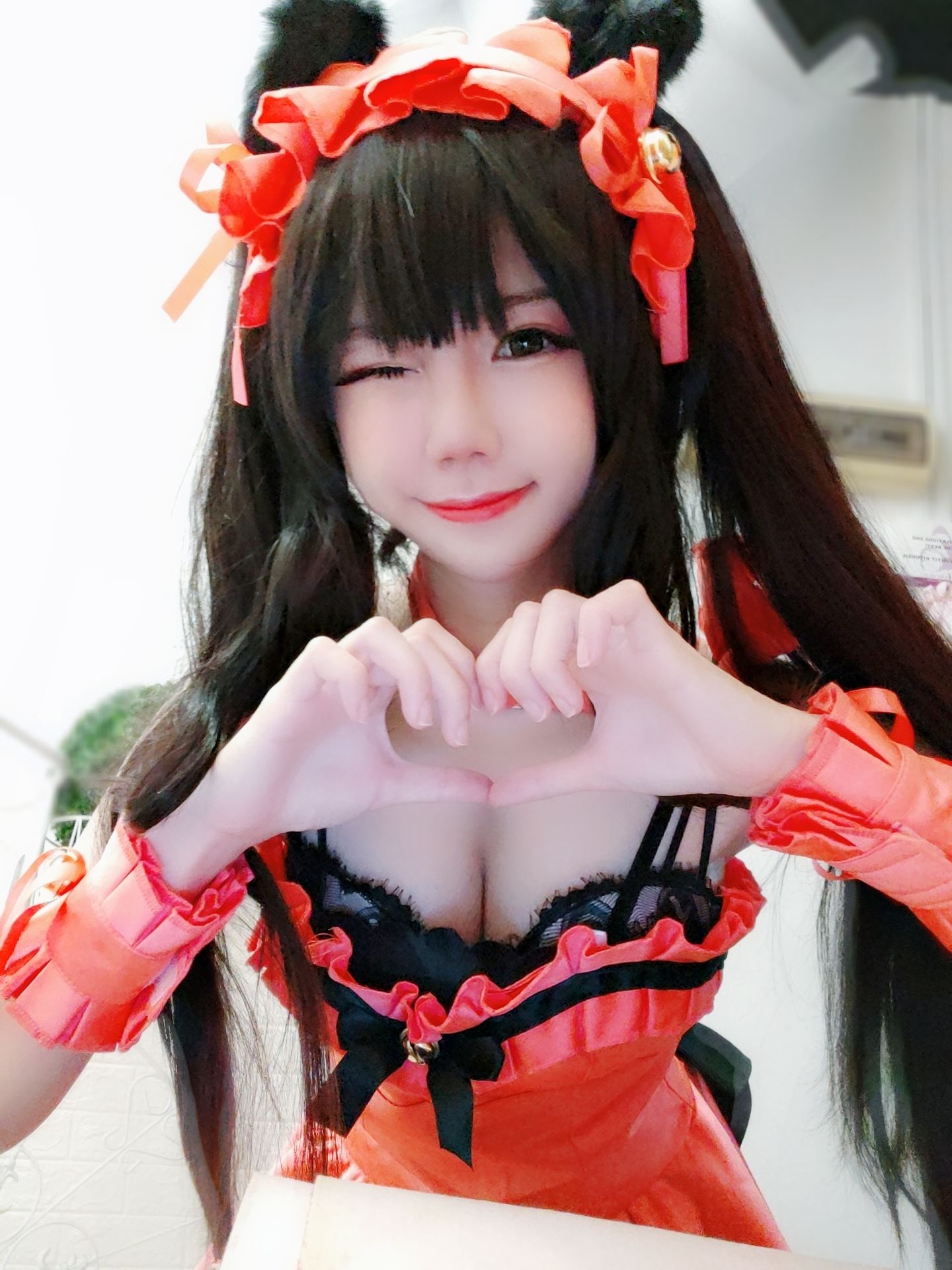 [网红COSER写真] Sally Dorasnow - Bonus Kurumi Valentine Set第6张