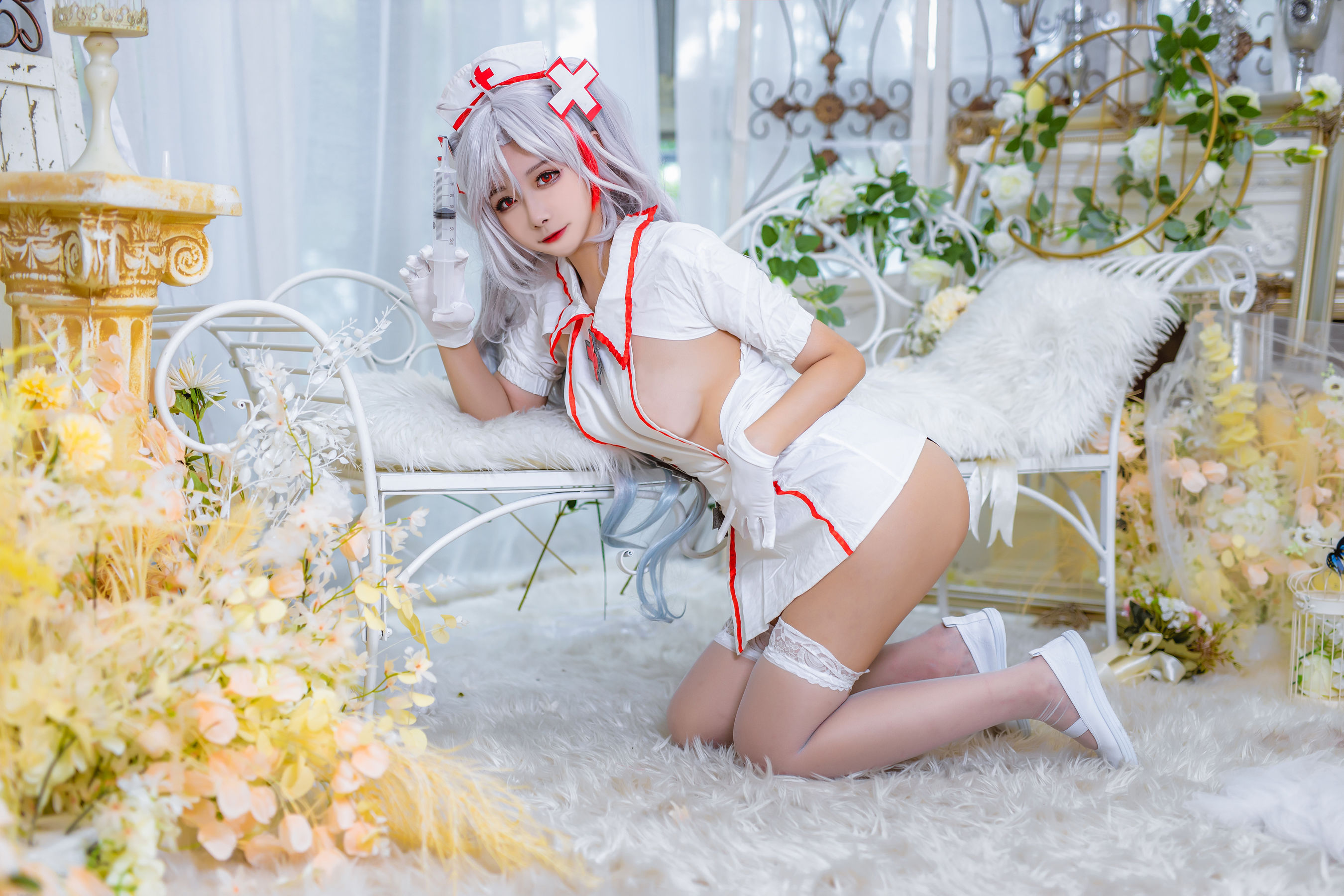 [COS福利] 微博妹子Momoko葵葵 - 欧根之护士第5张