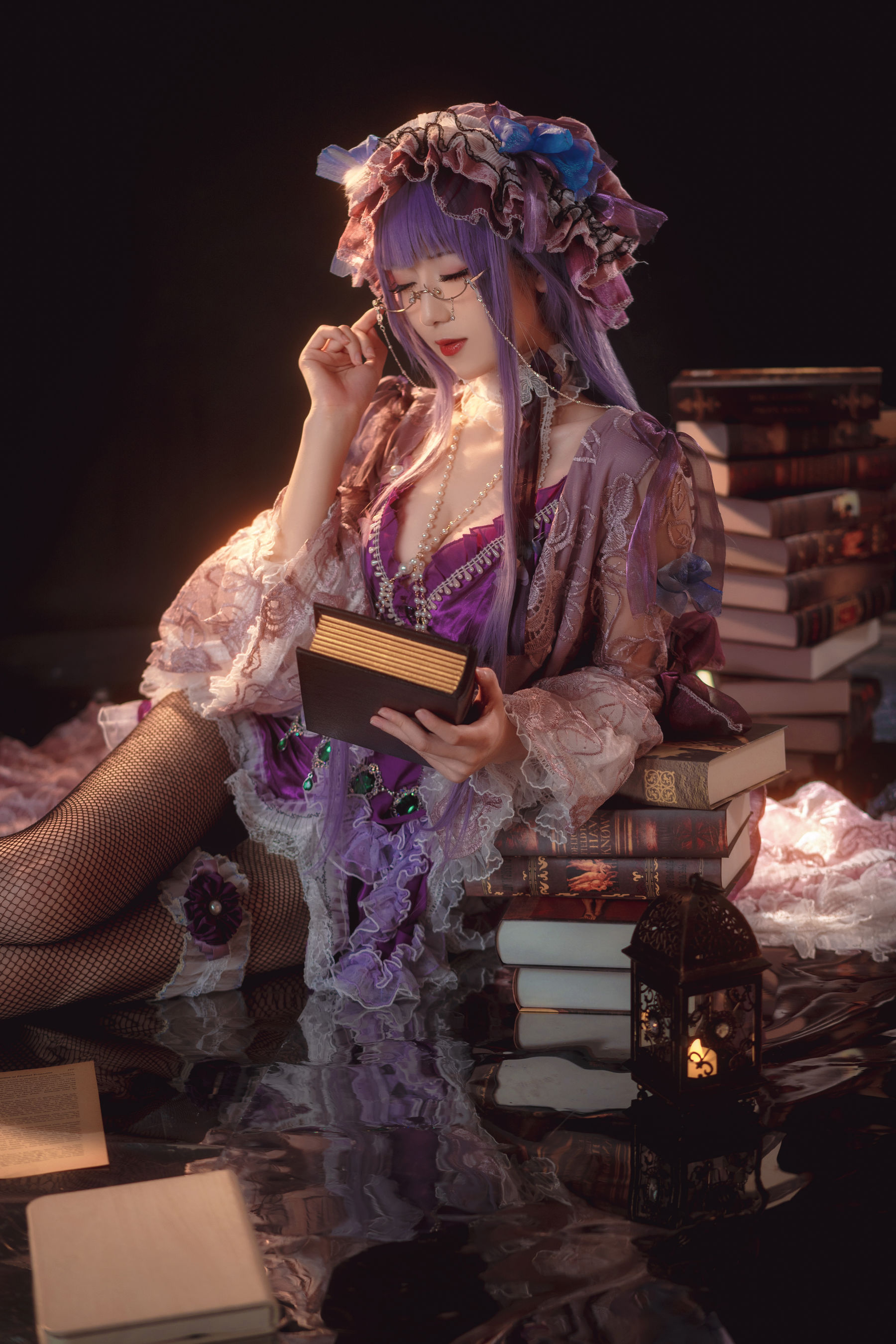 [COS福利] 小姐姐弥音音ww - 帕秋莉第13张