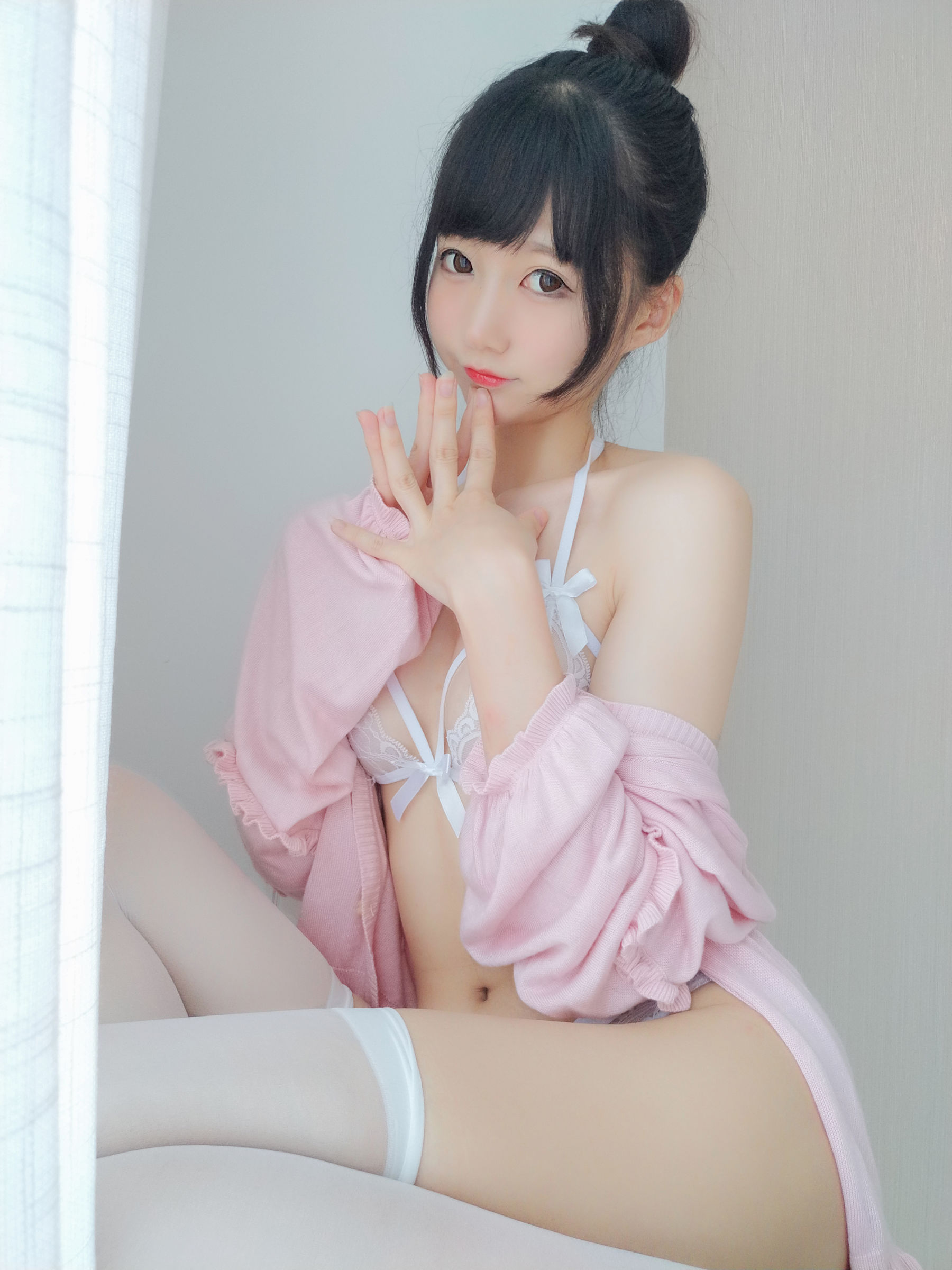 [COS福利] NAGISA魔物喵[fantia] - 夏のレースの下着第6张