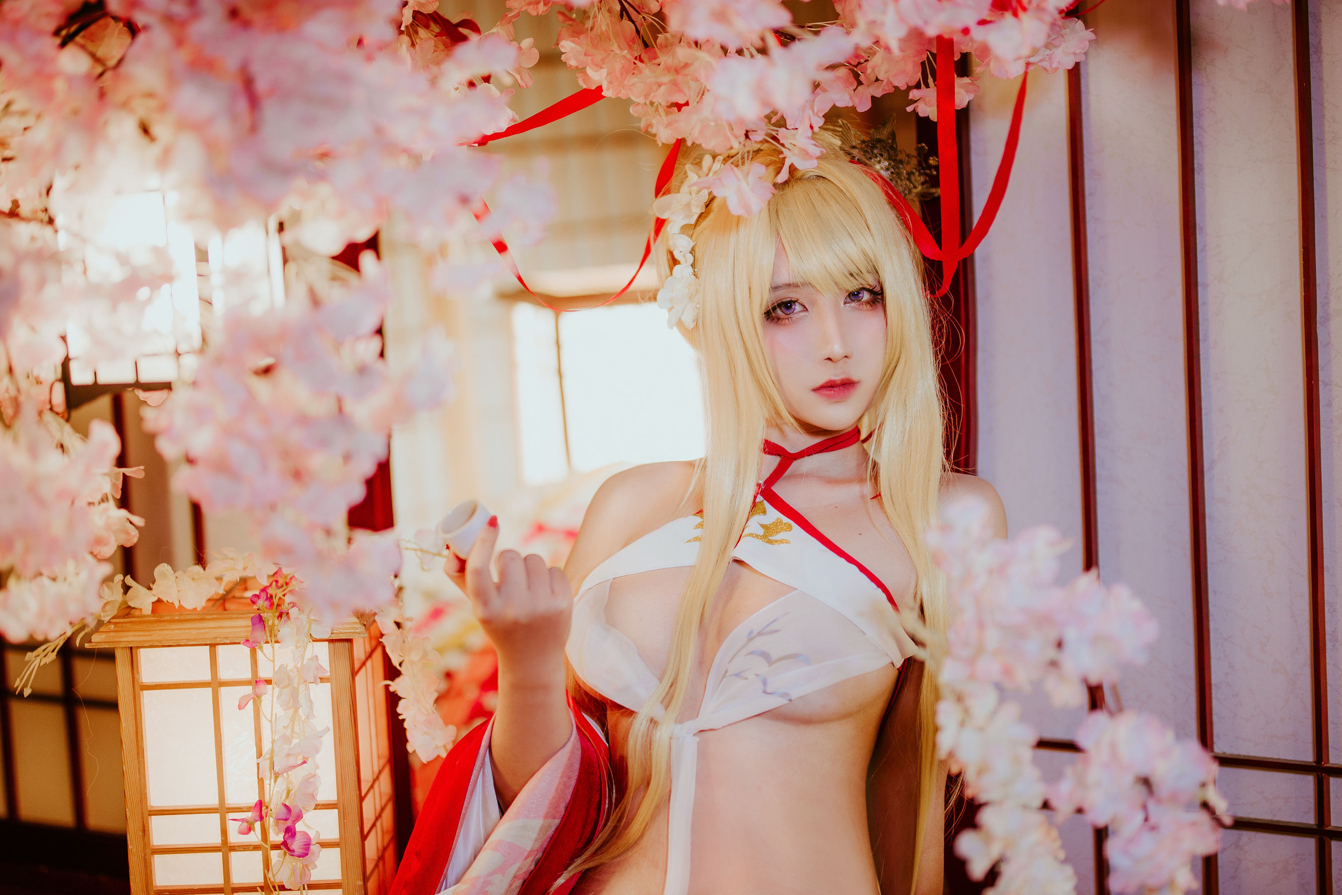 [COS福利] 动漫博主九曲Jean - 光荣新春和服第4张