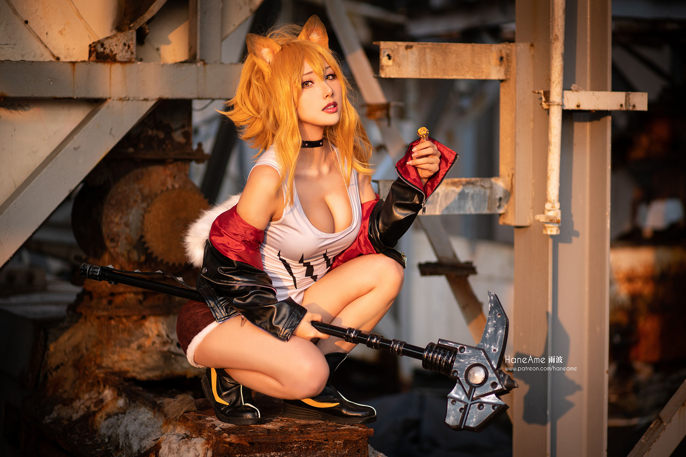 [COS福利] Hane Ame 雨波写真 - 明日方舟 推进之王1第5张