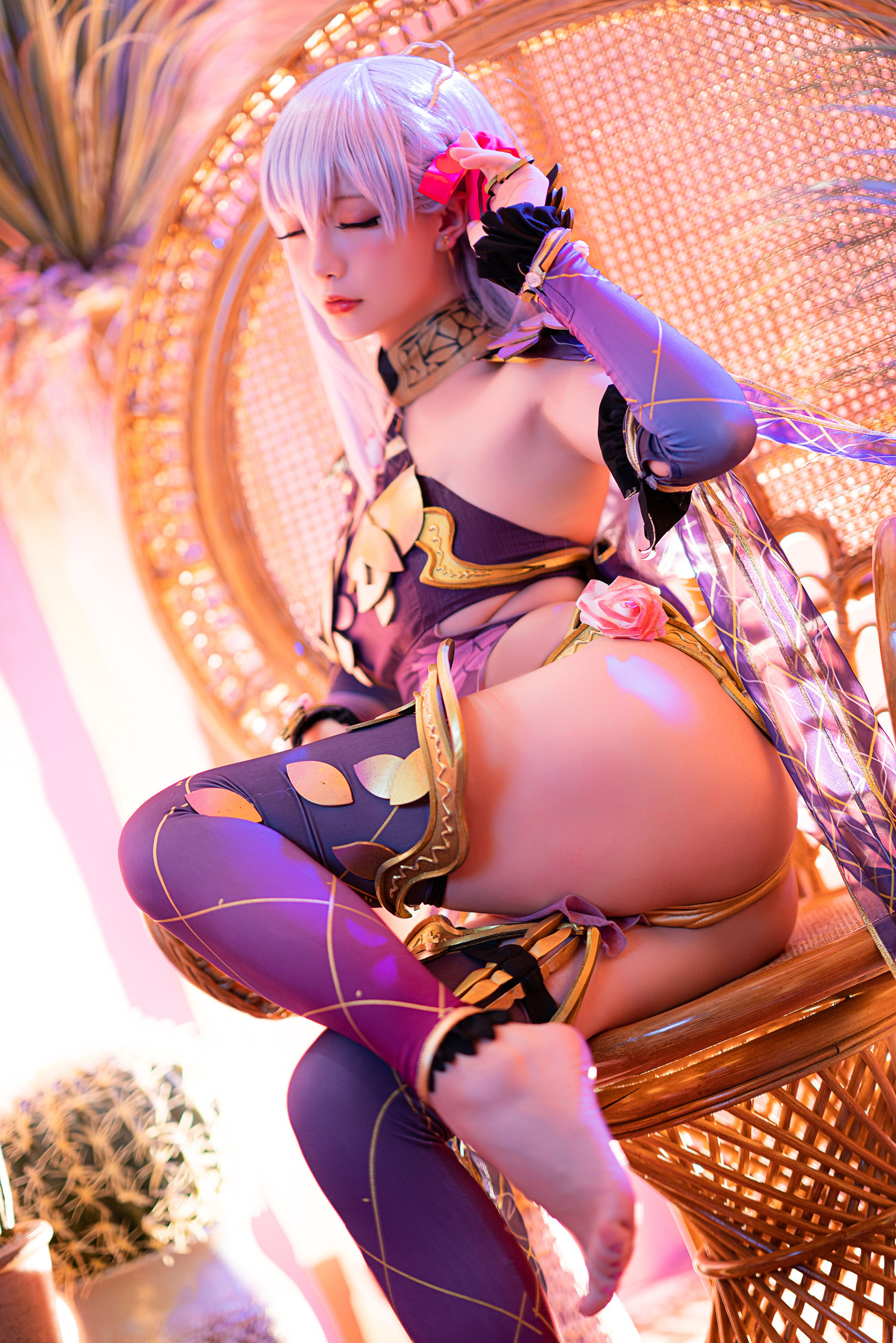 [COS福利] Coser小姐姐星之迟迟 - 秘密花园 伽摩第8张