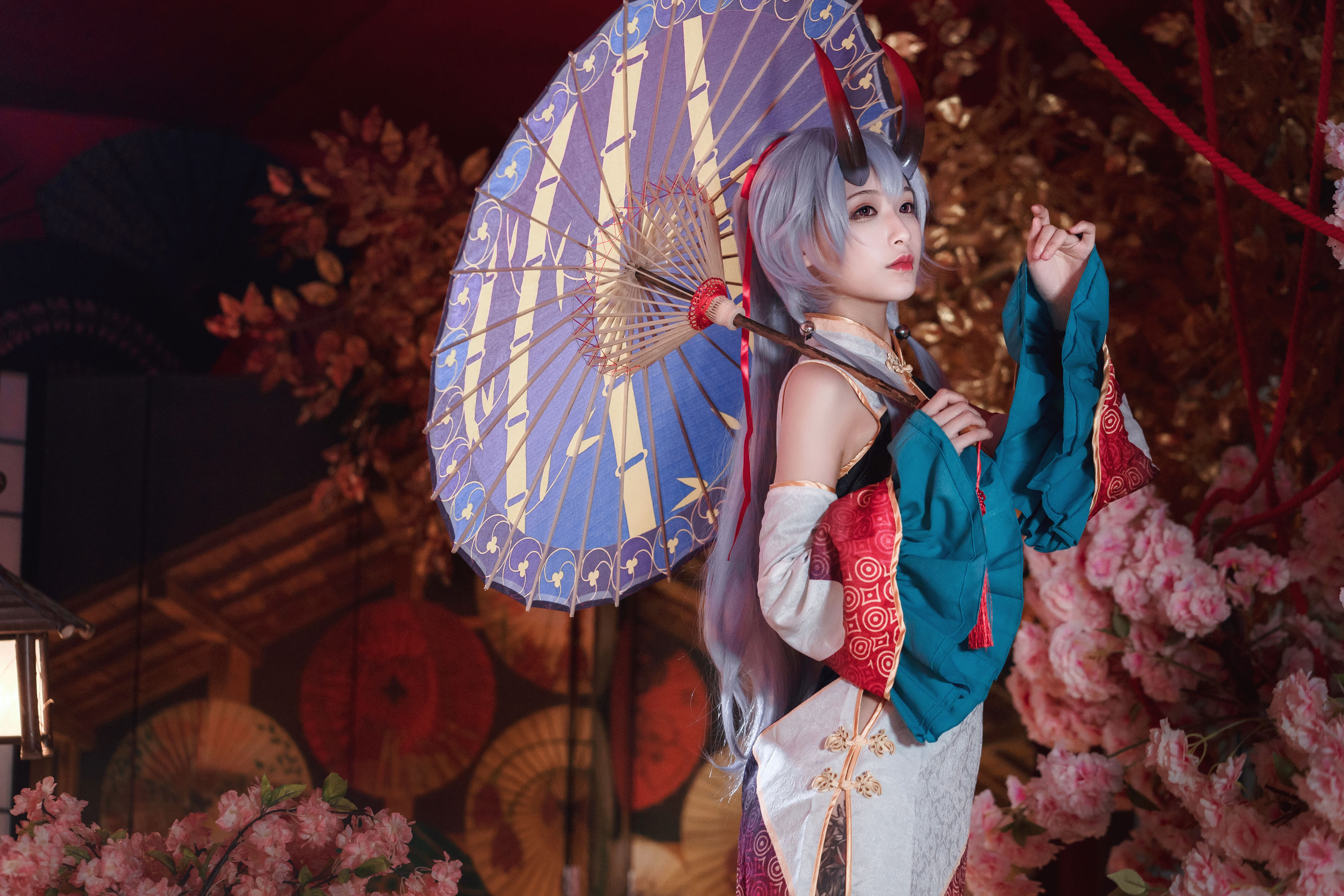 [COS福利] 动漫博主铁板烧鬼舞w - 巴御前第7张