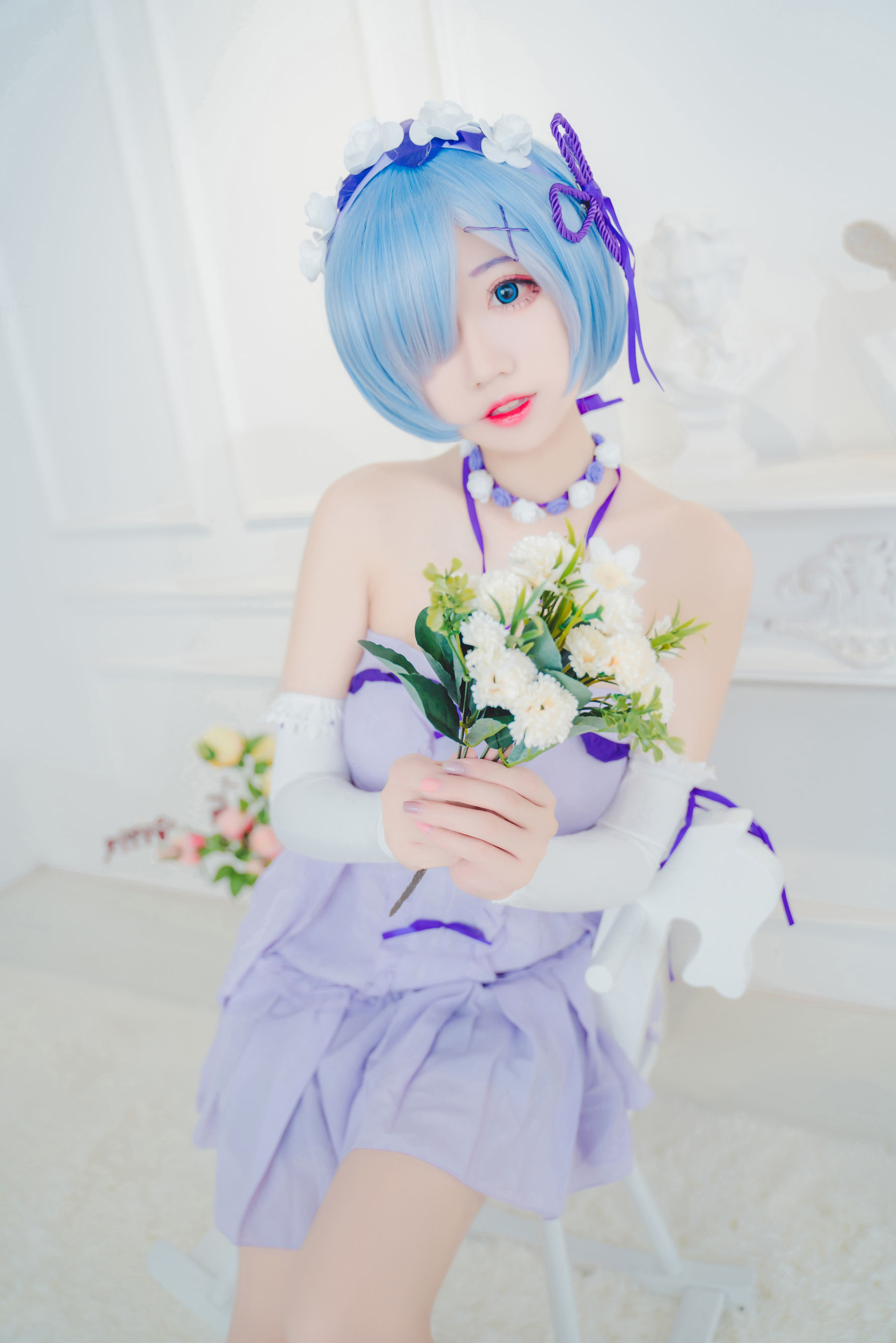 [COS福利] 猫君君MaoJun - 雷姆生日第6张