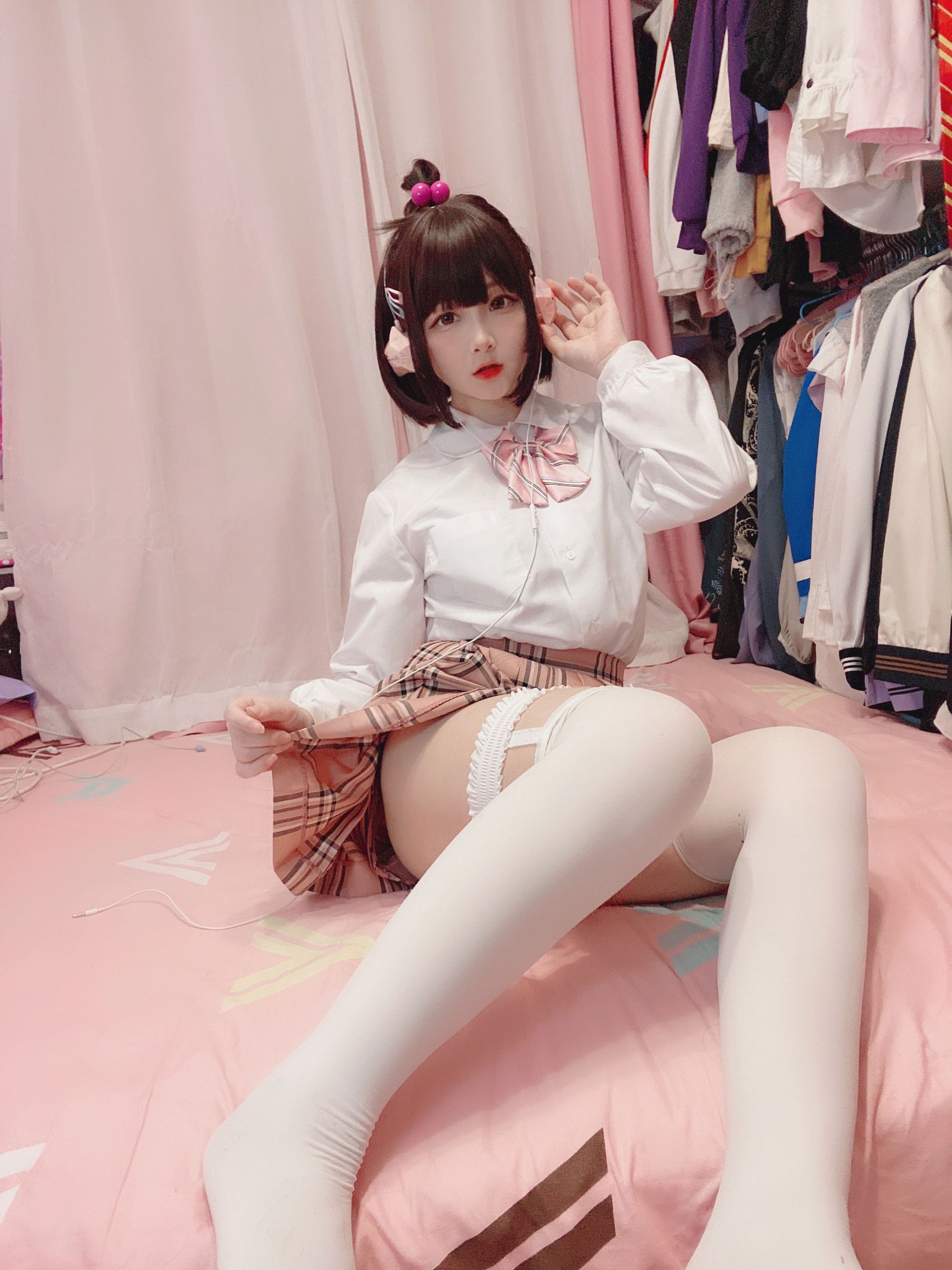 [COS福利] 二次元美女古川kagura - 白丝JK第12张