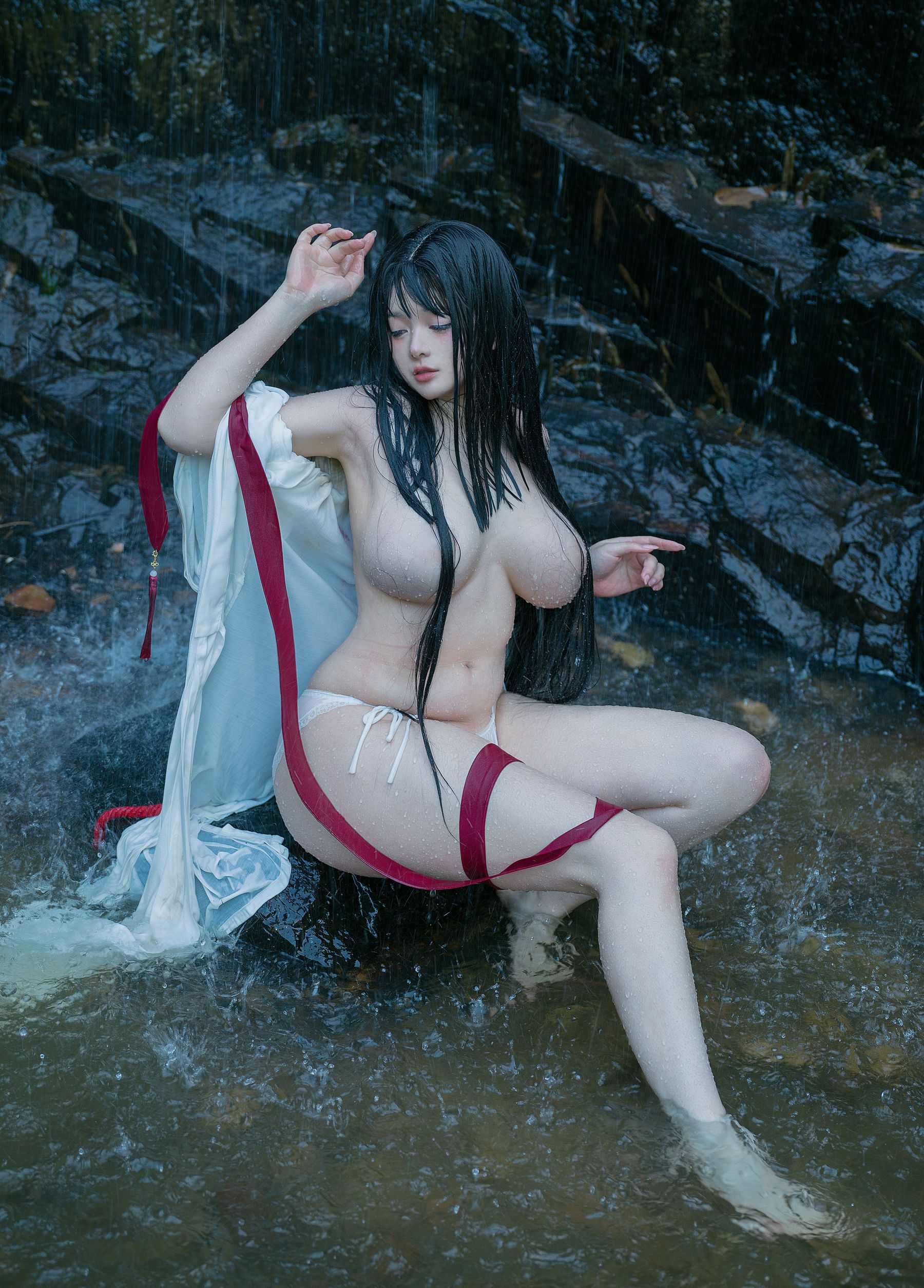 [COS福利] NinJA阿寨寨写真 - 神明巫女第9张