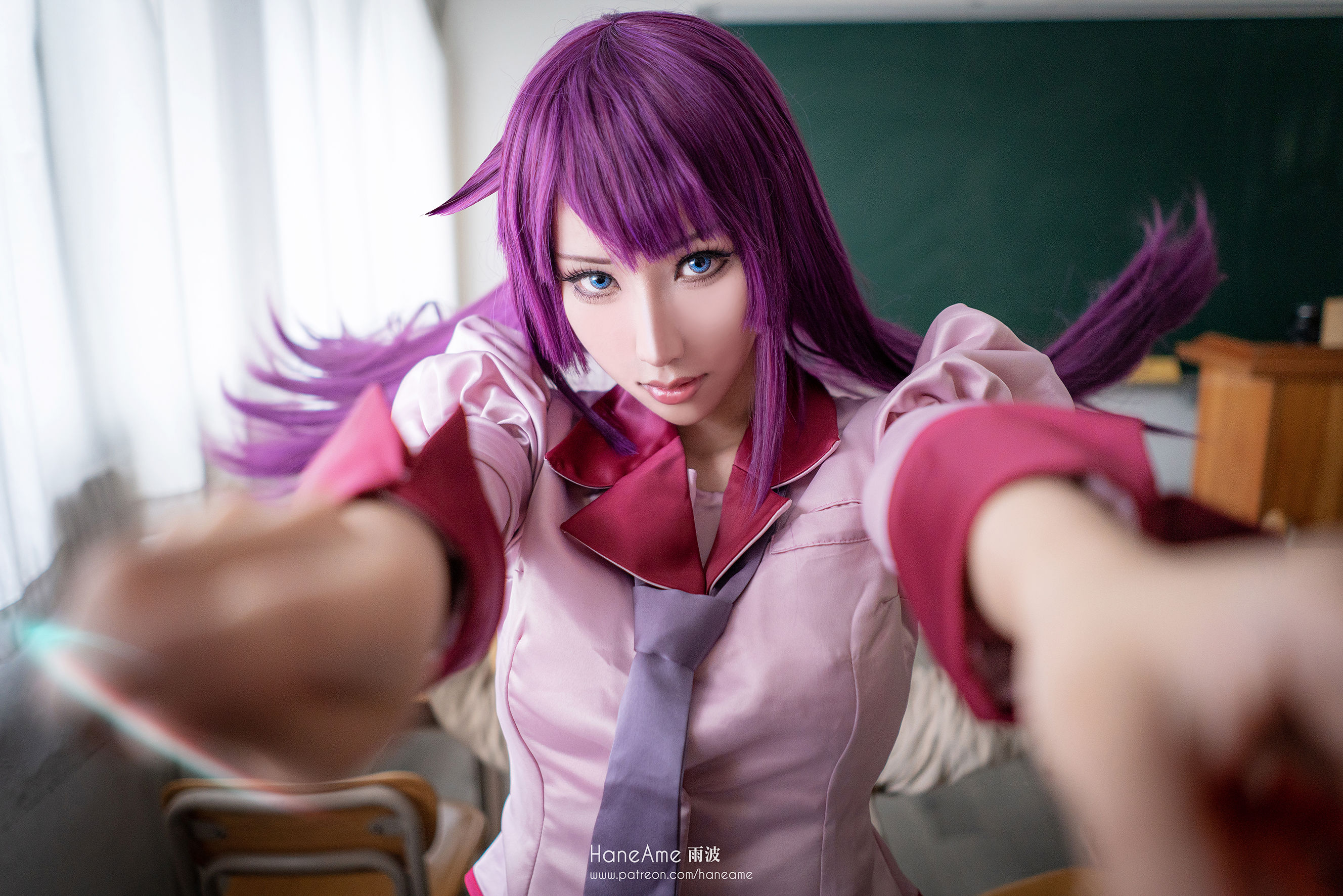 [COS福利] Hane Ame 雨波写真 - 化物语 战场原第6张