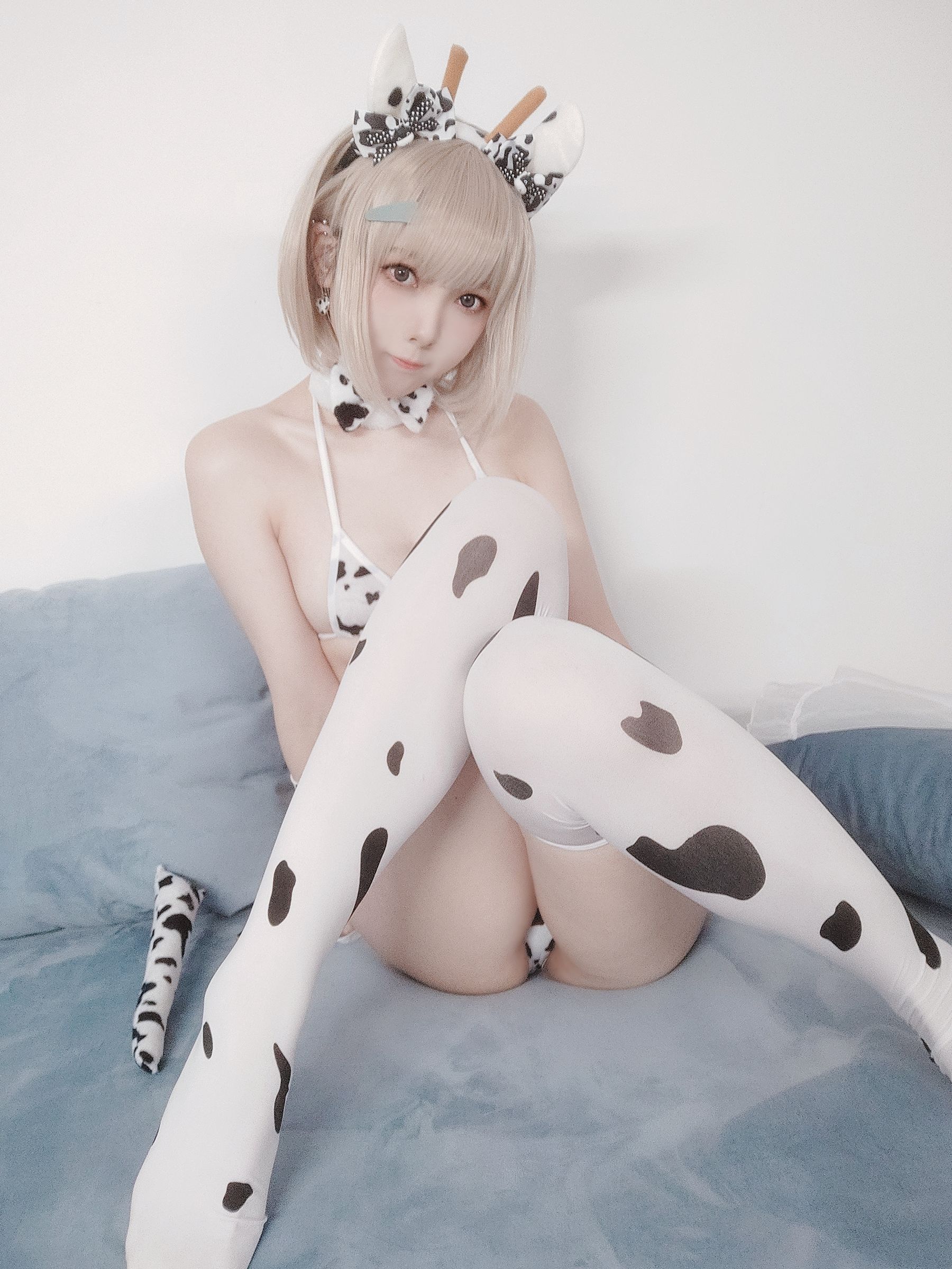 [COS福利] 动漫博主弥七Minana - 奶牛第6张