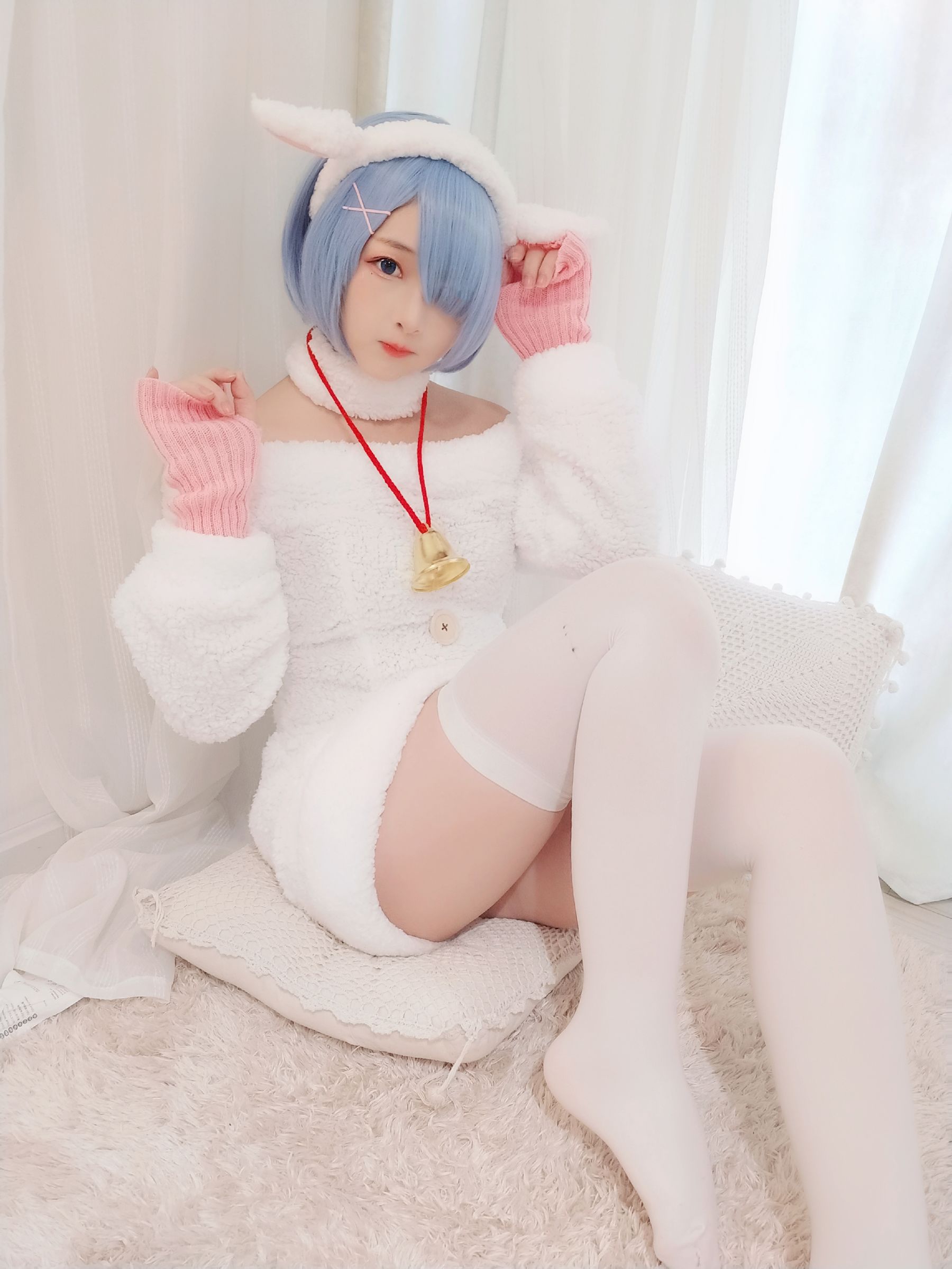 [COS福利] 二次元美女古川kagura - 蕾姆2第8张