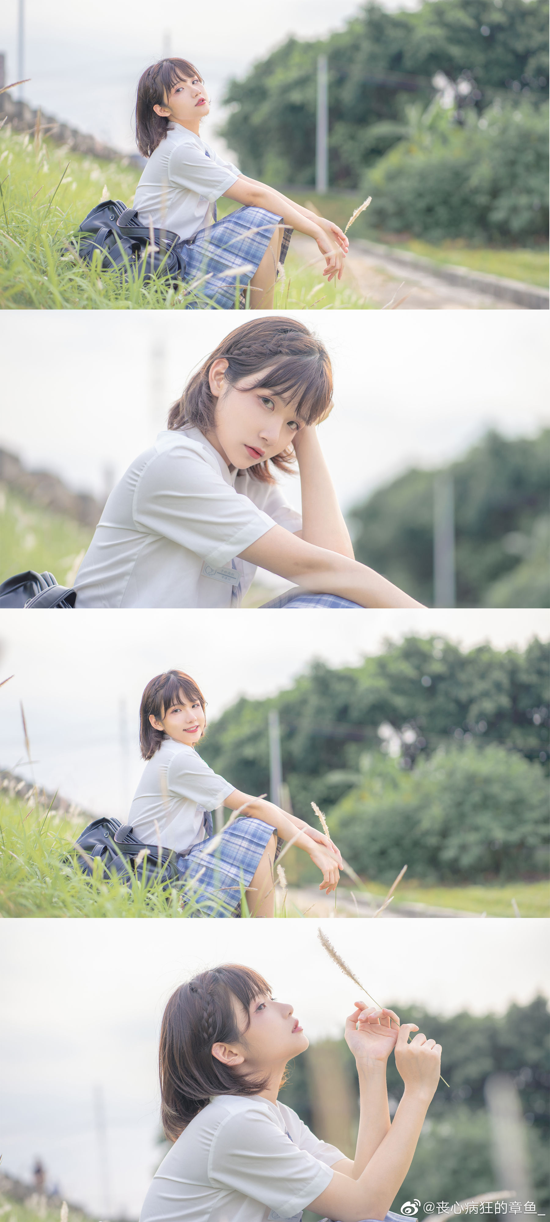 [COS福利] 动漫博主阿了个fifi - JK日常第6张