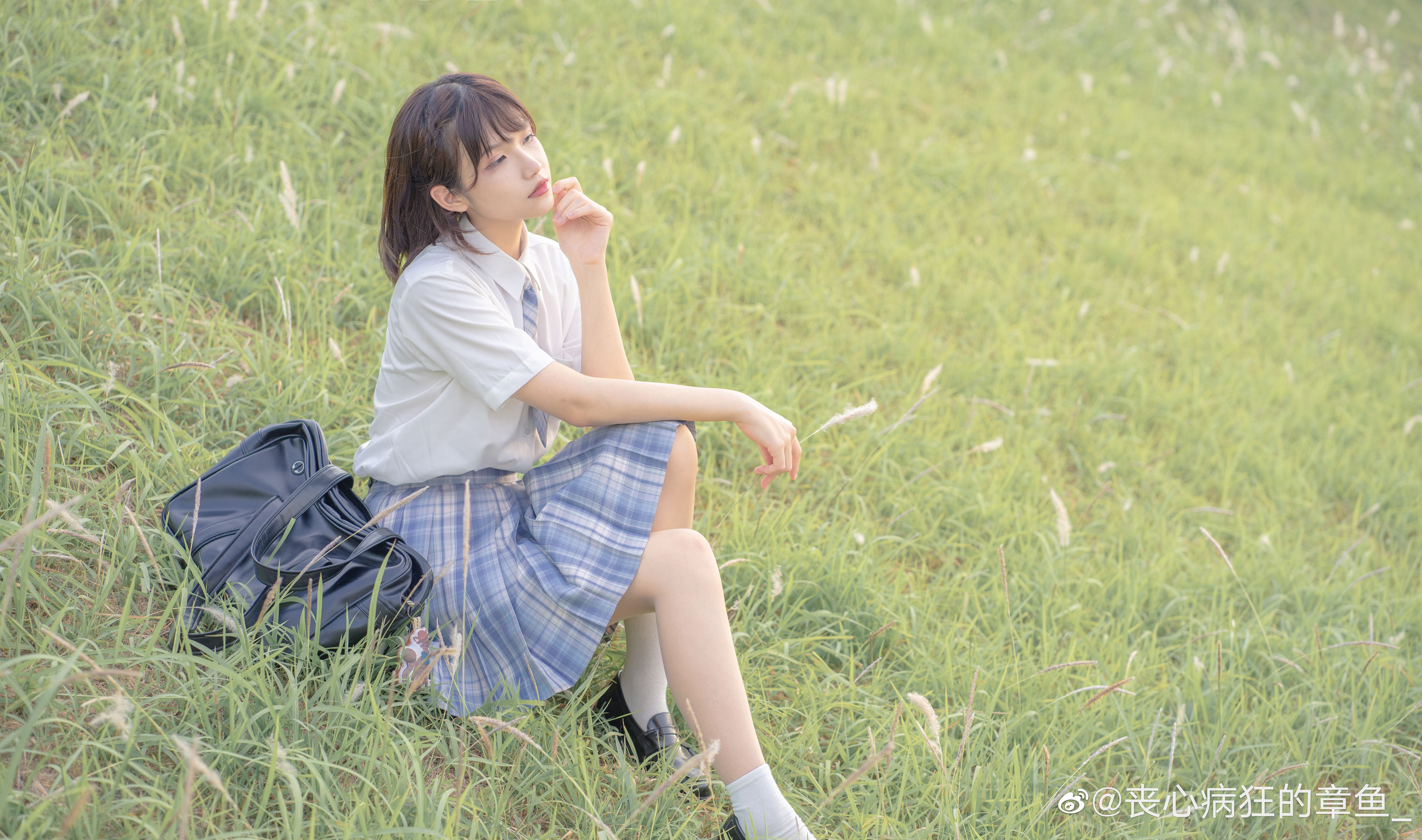 [COS福利] 动漫博主阿了个fifi - JK日常第5张