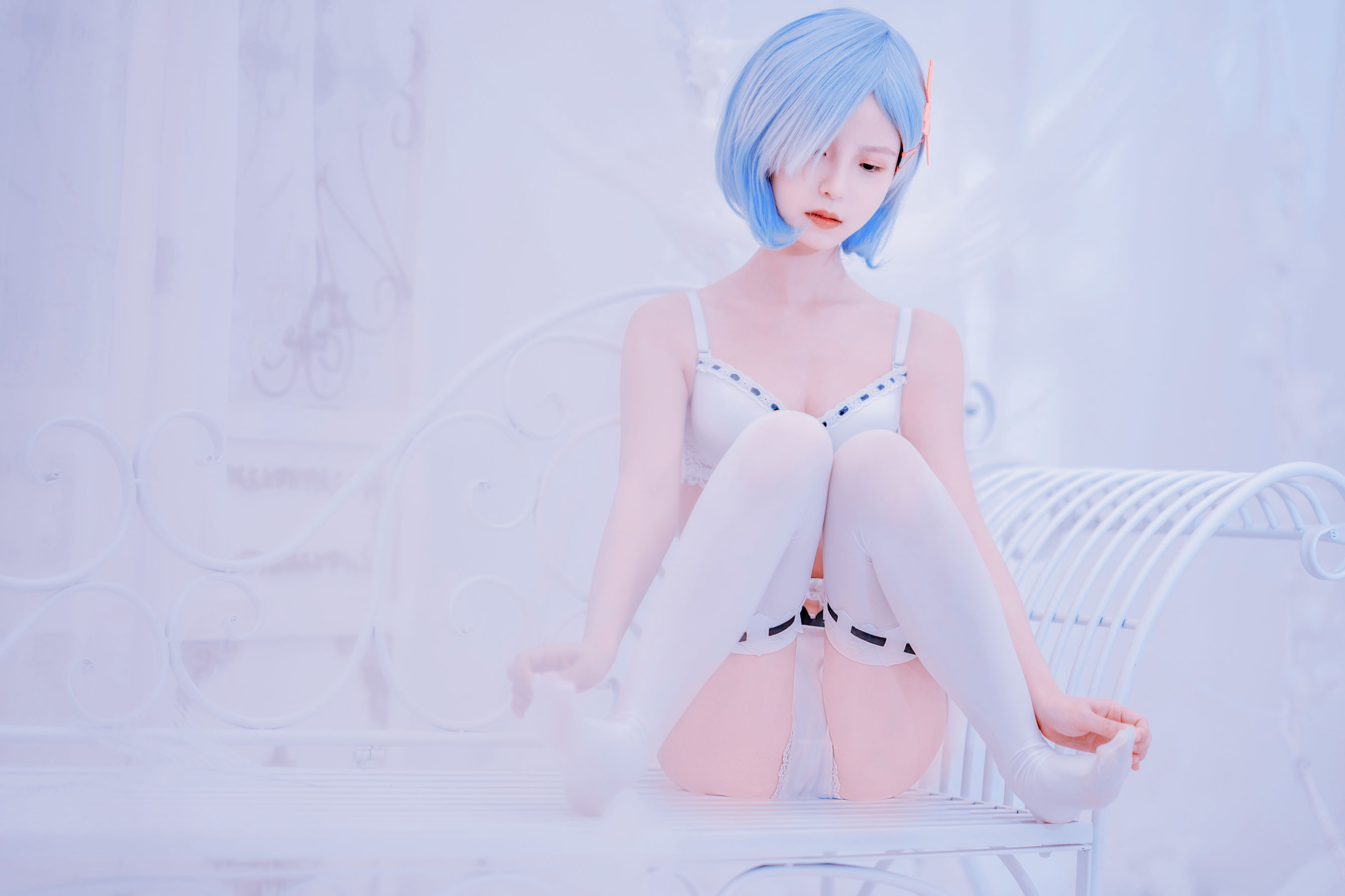 [COS福利] 美少女晕崽 - 蕾姆第6张