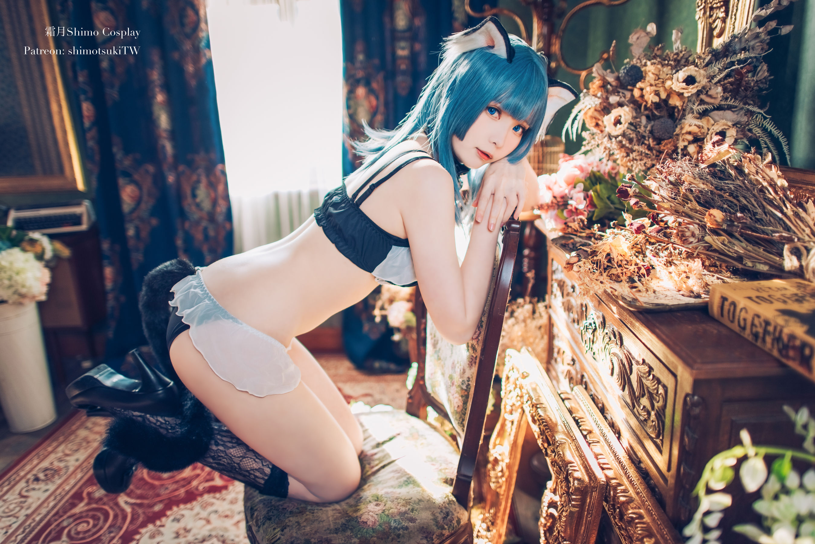 [COS福利] 微博妹纸霜月shimo - 蕾丝第6张