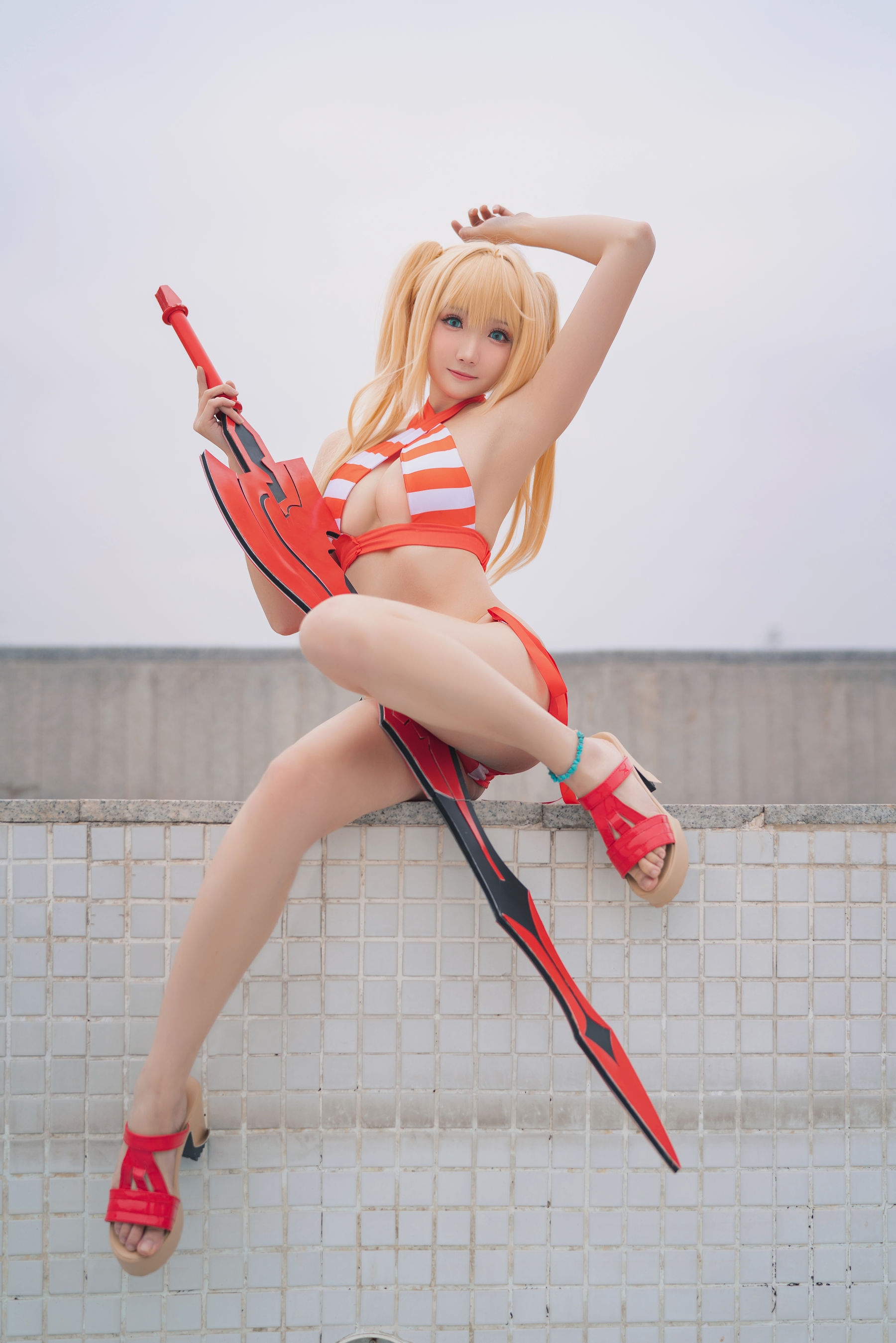 [COS福利] Coser瓜希酱福利 - 尼禄水着第5张