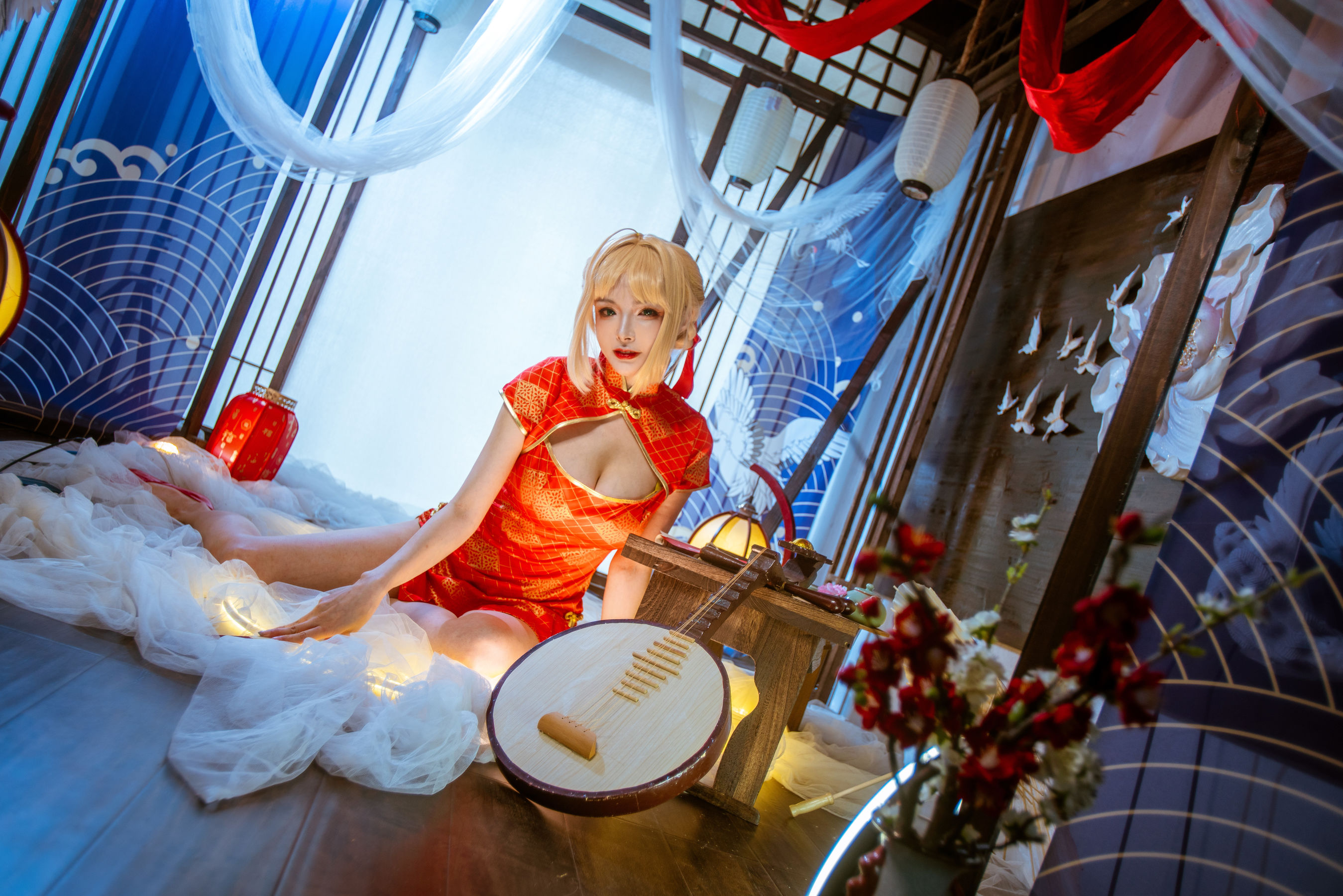 [COS福利] 秋和柯基(夏小秋秋秋) - 尼禄旗袍第5张