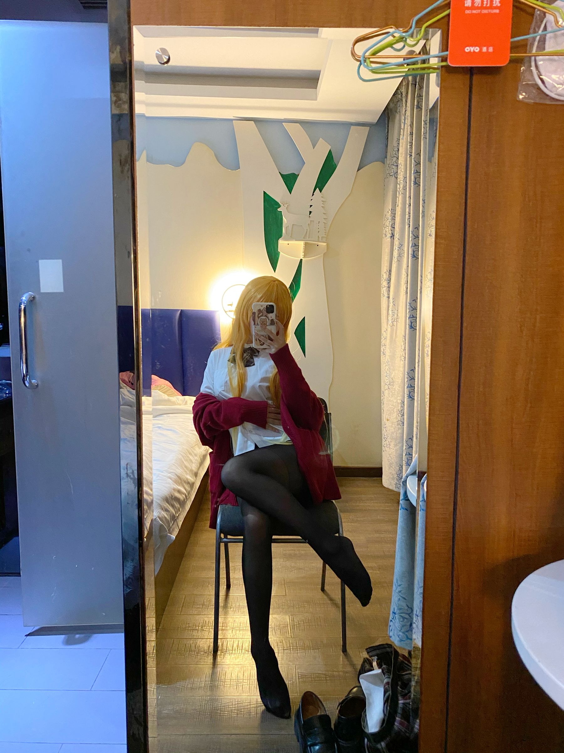 [COS福利] 芋圆侑子SJ_ - 金毛不良jk第9张