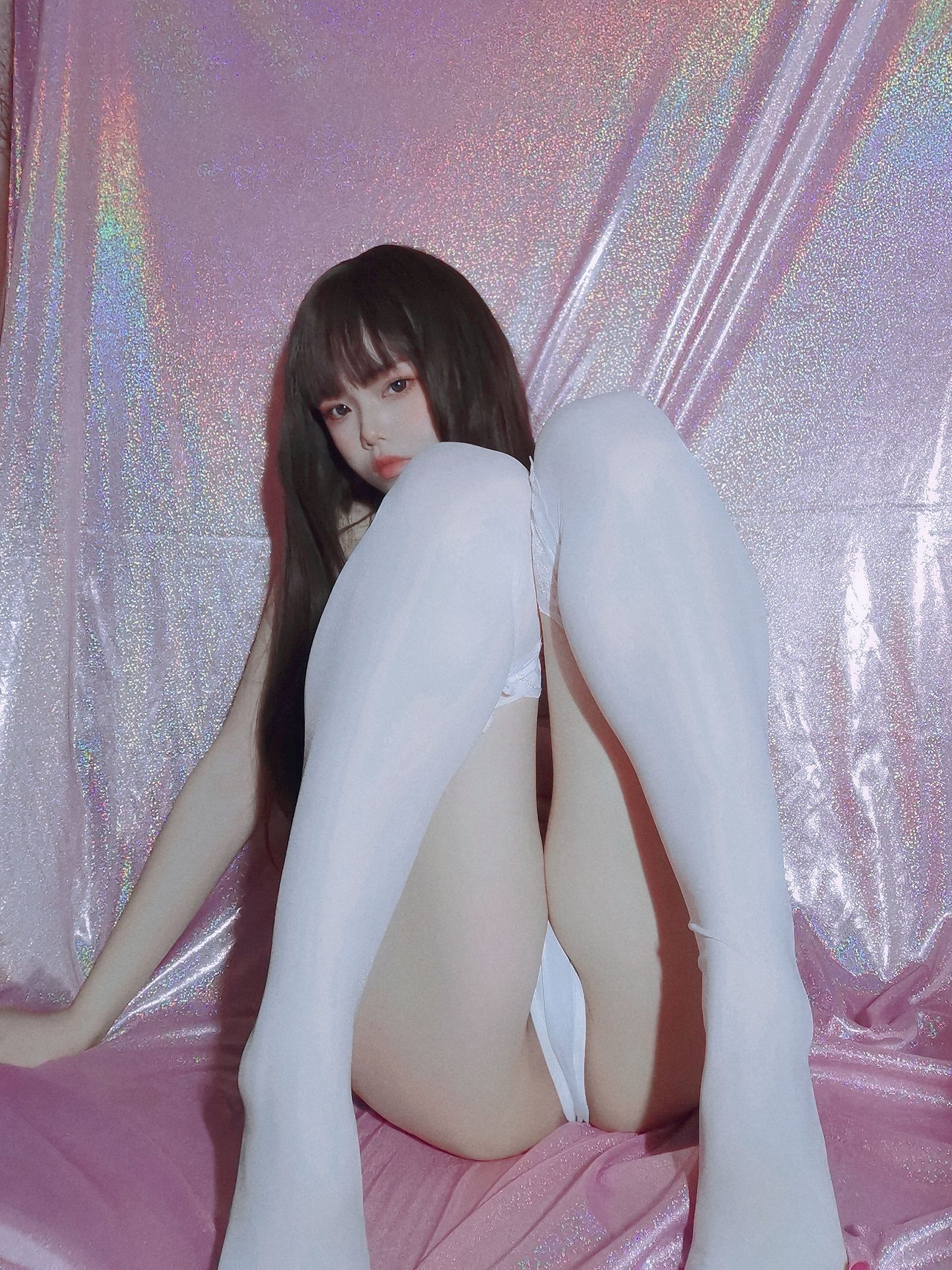 [COS福利] 七月喵子 - 粉嫩水手服第13张