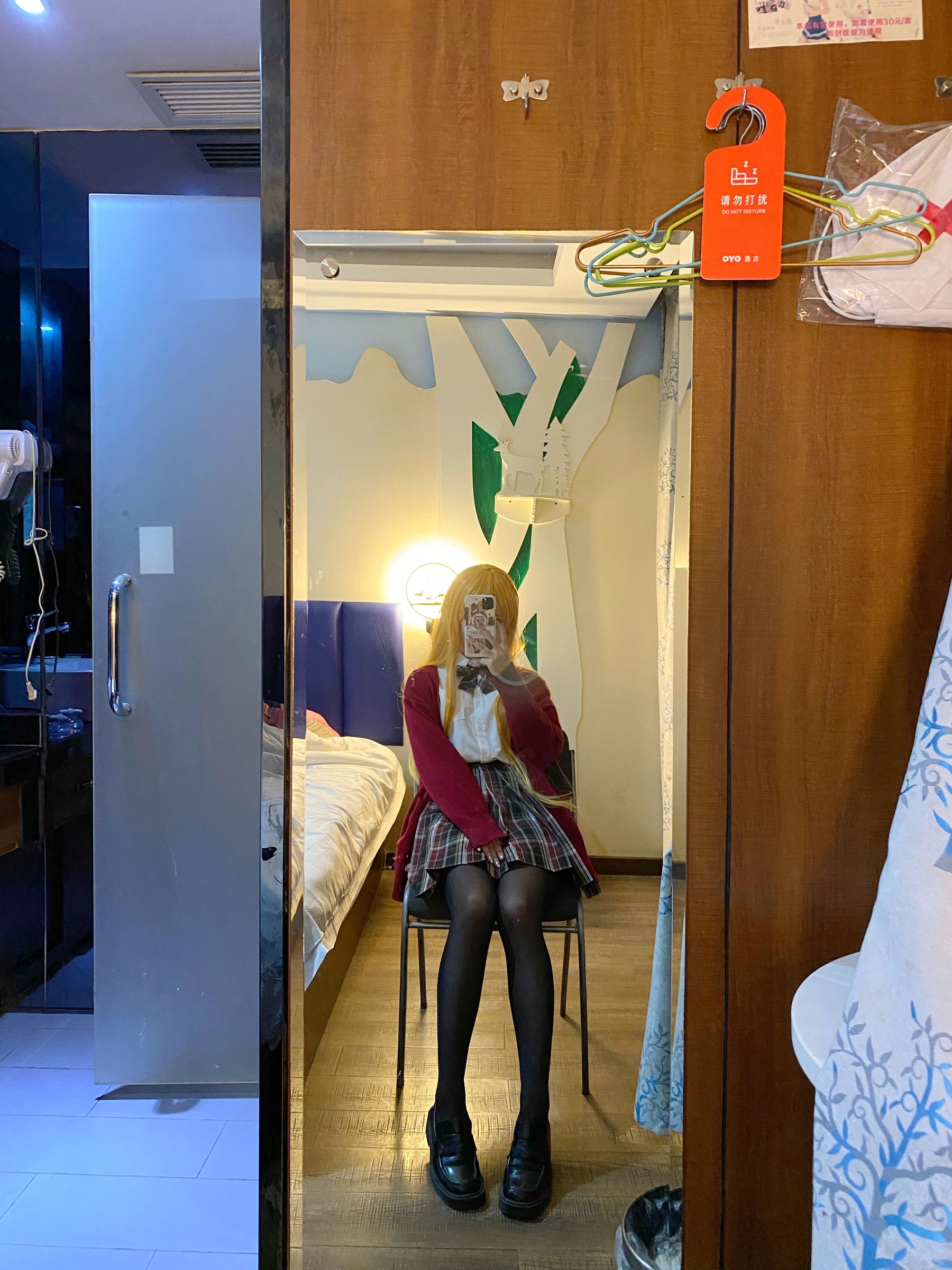 [COS福利] 芋圆侑子SJ_ - 金毛不良jk第2张