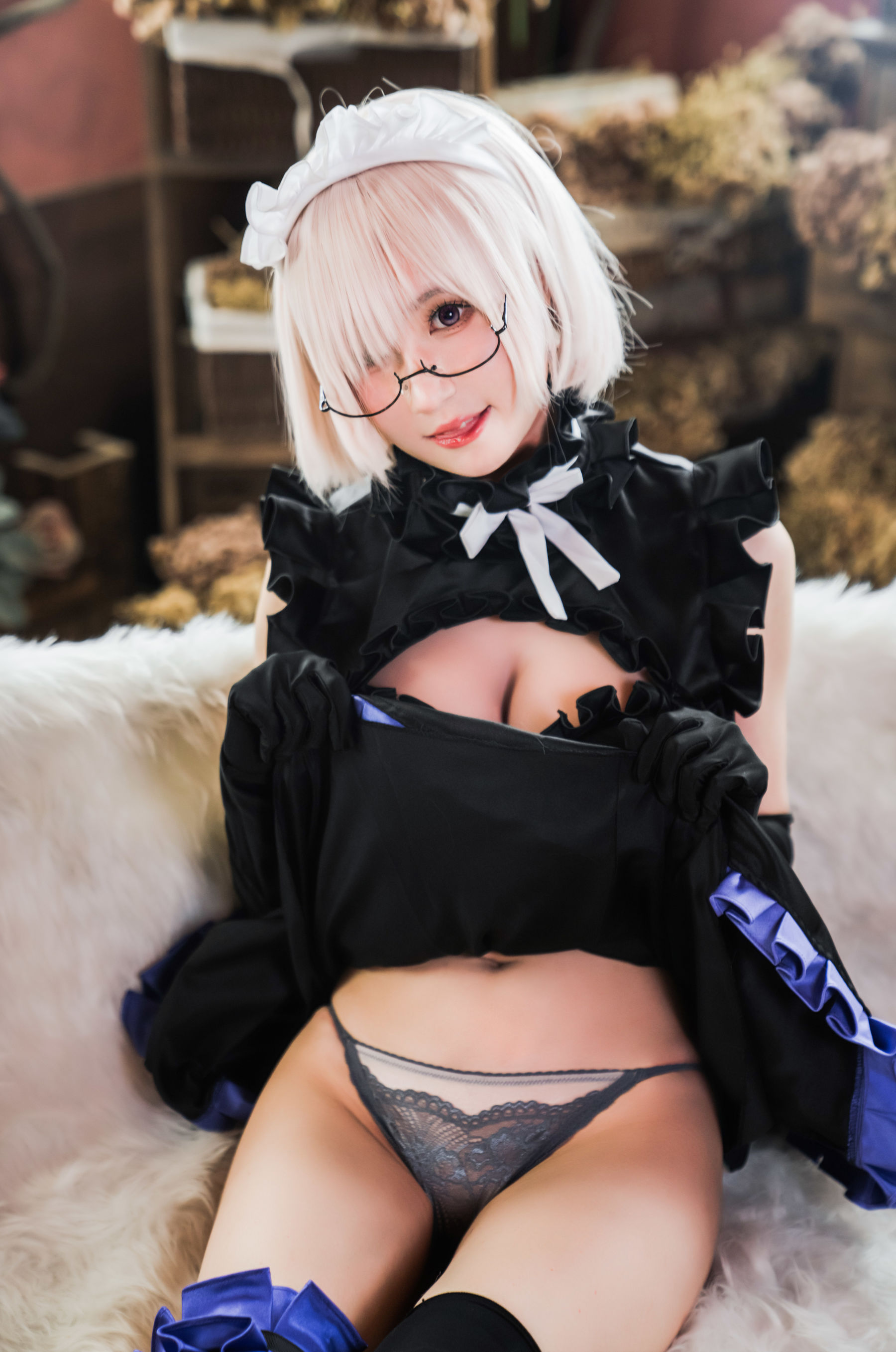 [福利COS] 西园寺南歌写真 - 玛修女仆第10张