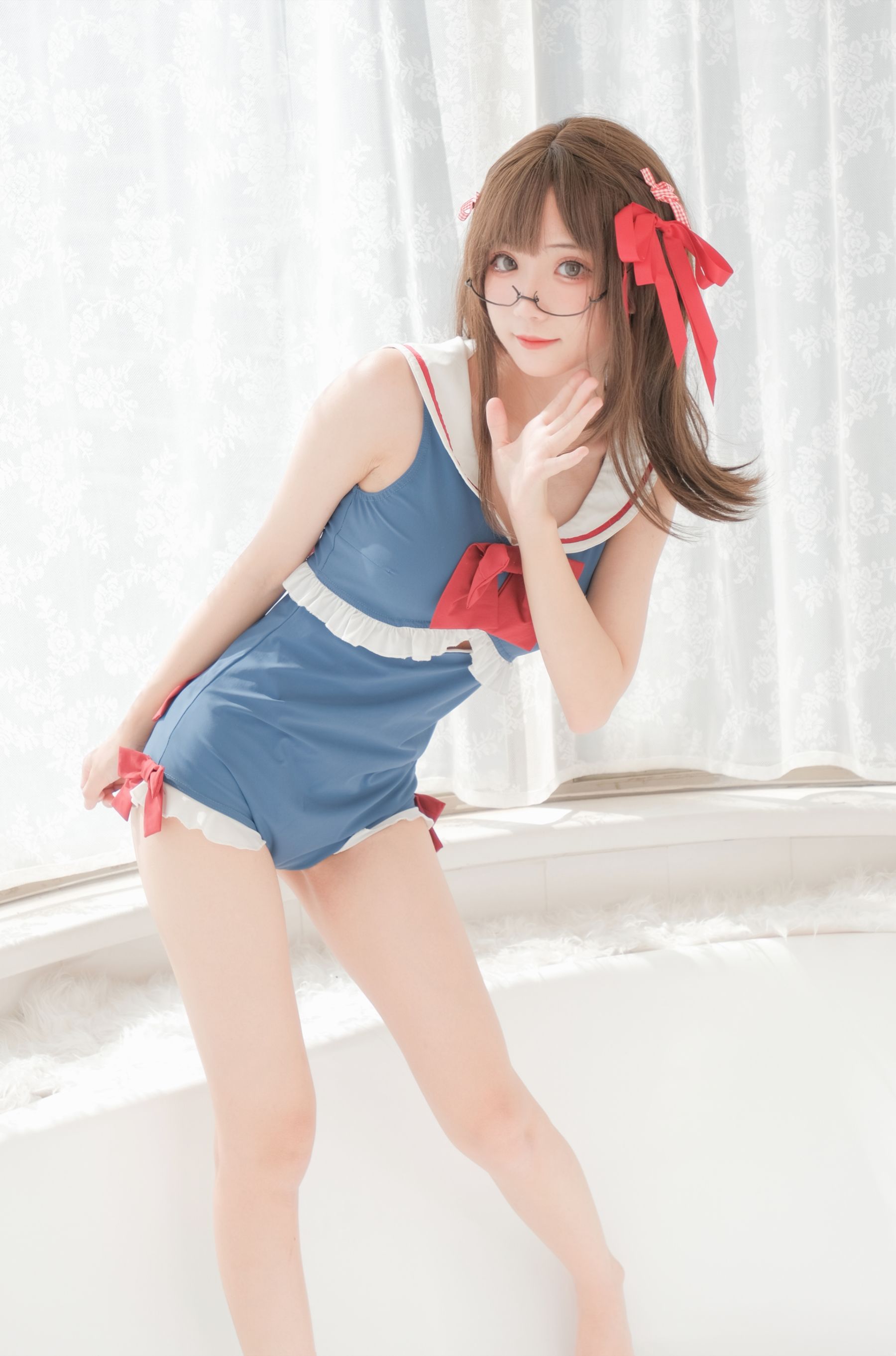 [福利COS] 花柒Hana - 白雪姬泳装第7张