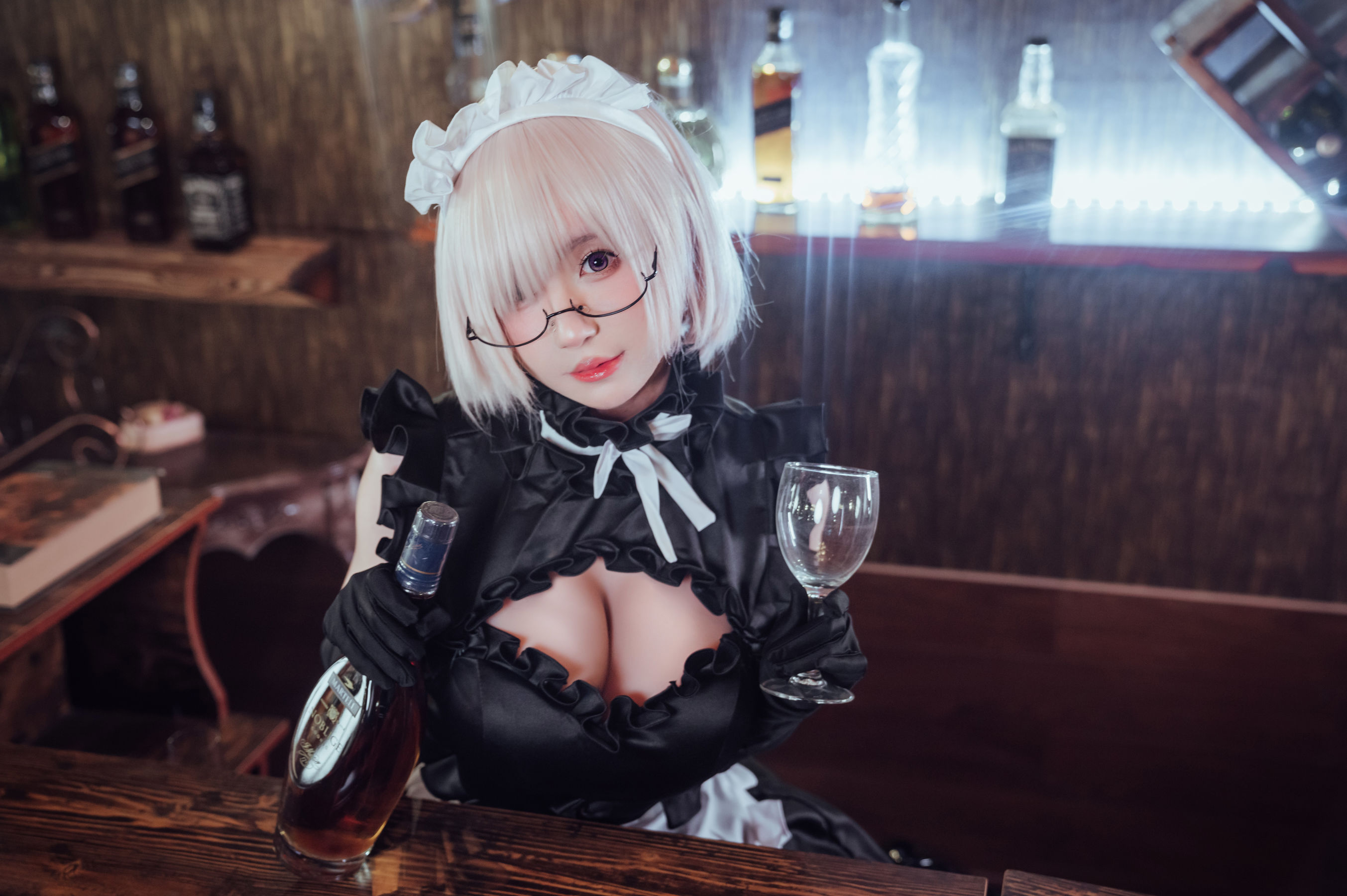 [福利COS] 西园寺南歌写真 - 玛修女仆第6张