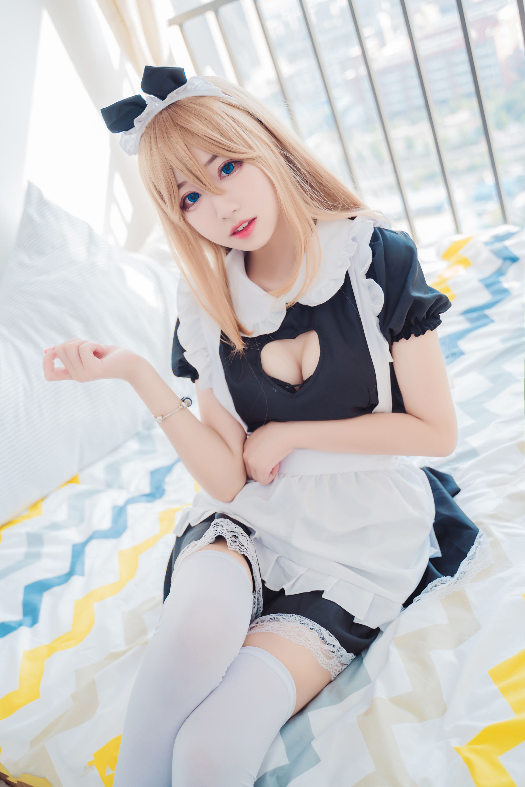 [福利COS] 猫君君MaoJun - 猫猫的女仆装第7张
