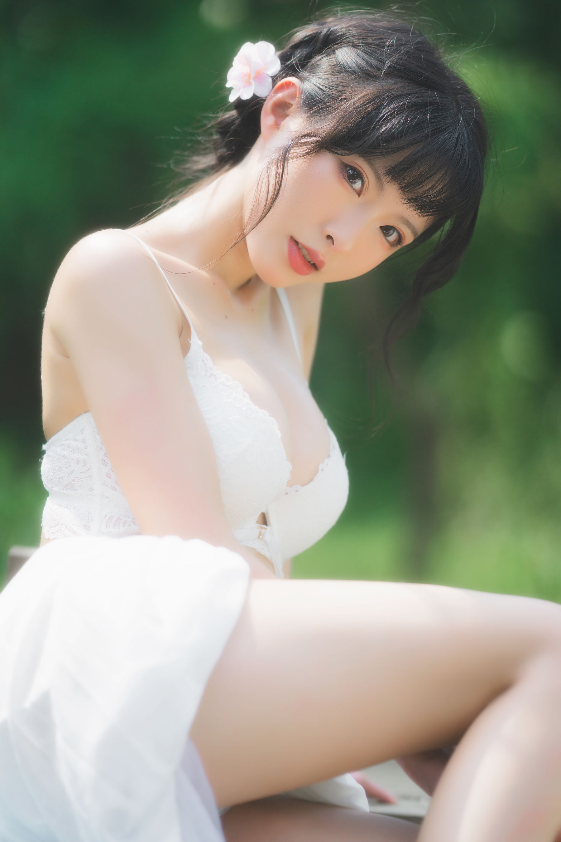 [福利COS] 尤物清水由乃 - 蕾丝花园第9张