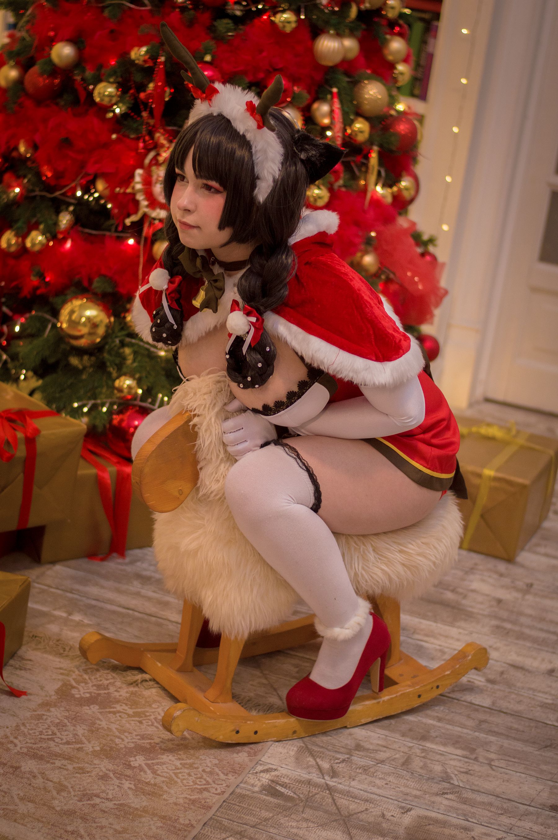[福利COS] Yoshinobi - Ooshio Xmas (Azur Lane)第8张