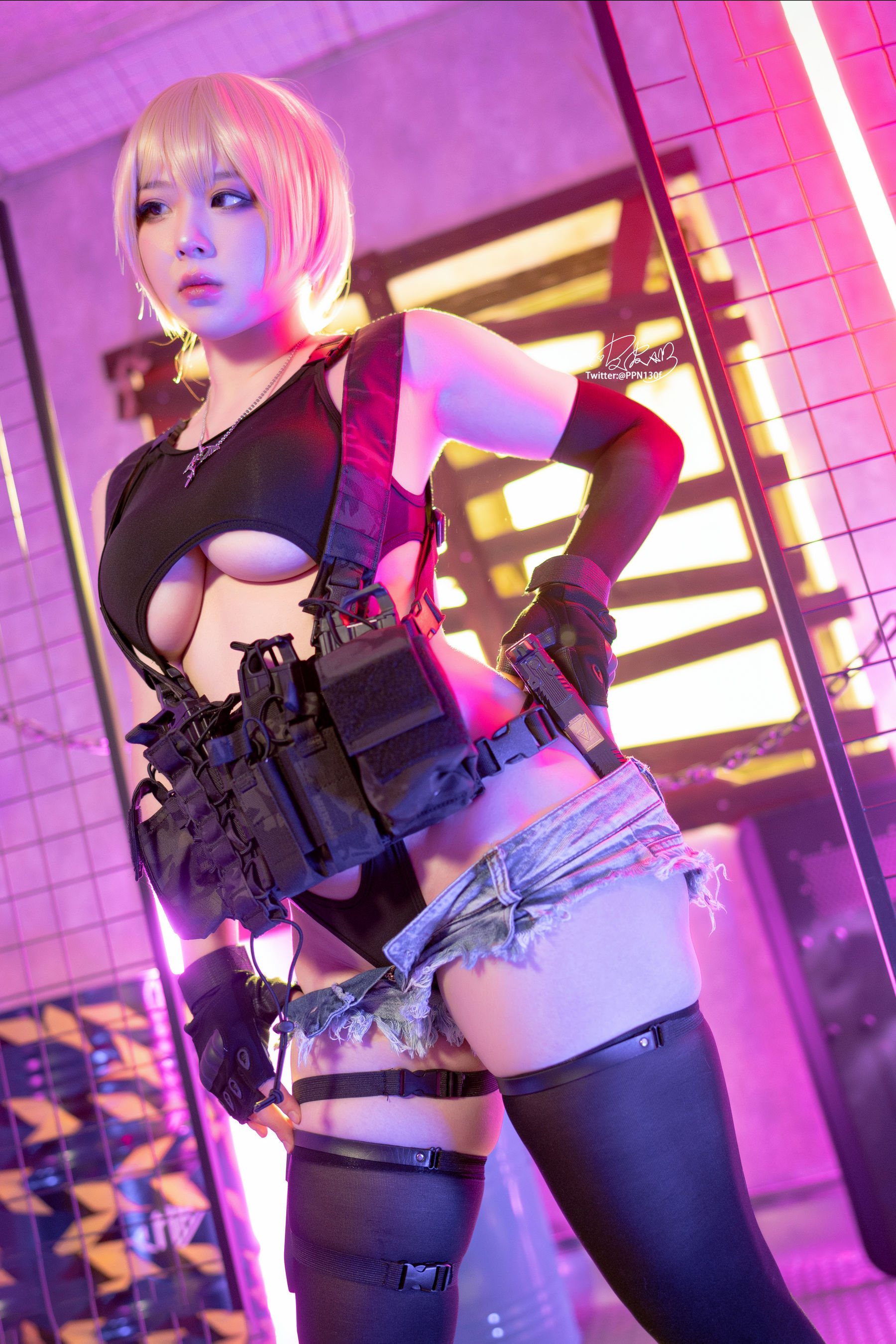 [福利COS] 皮皮奶可可爱了啦 - 战术背心第7张