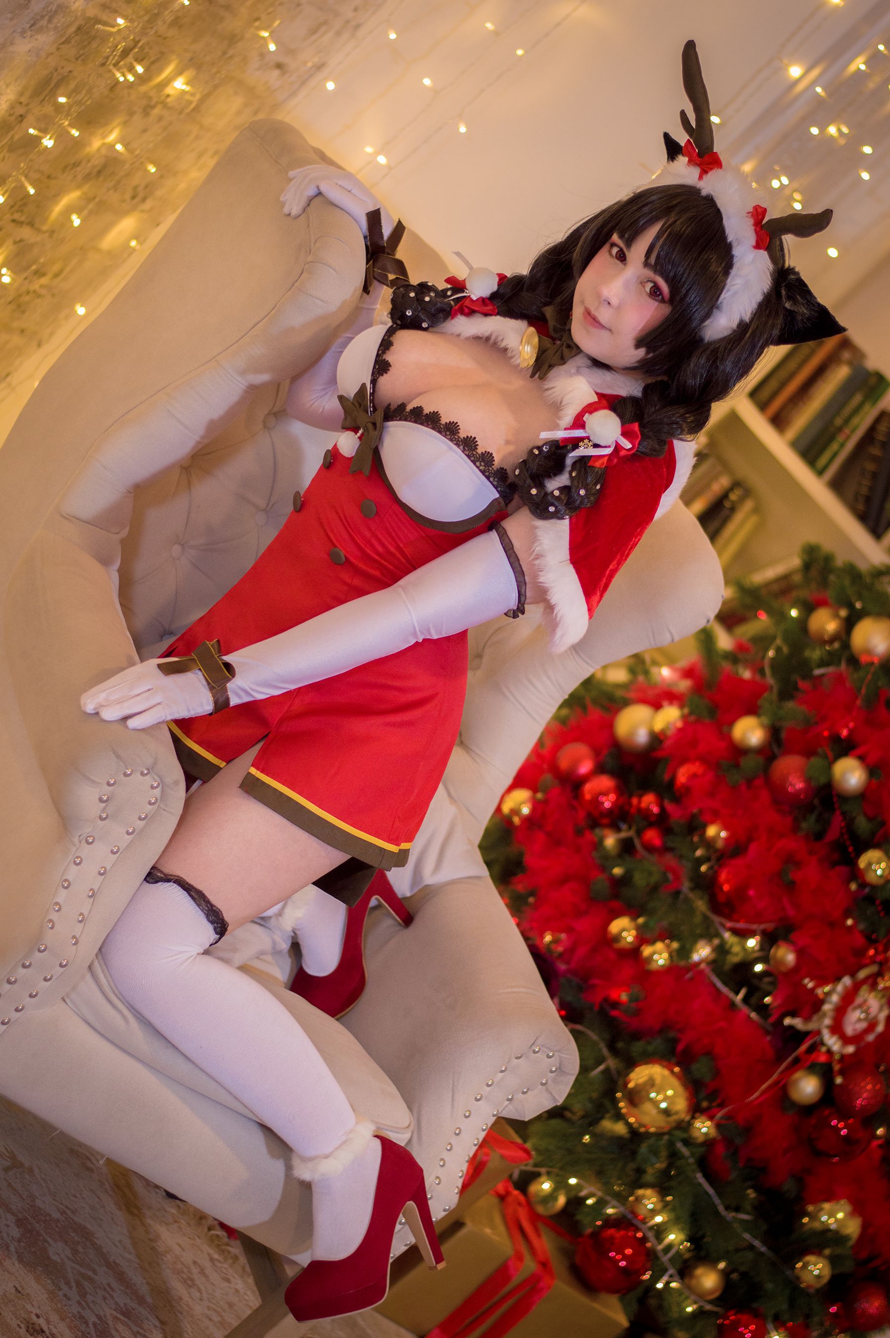 [福利COS] Yoshinobi - Ooshio Xmas (Azur Lane)第3张