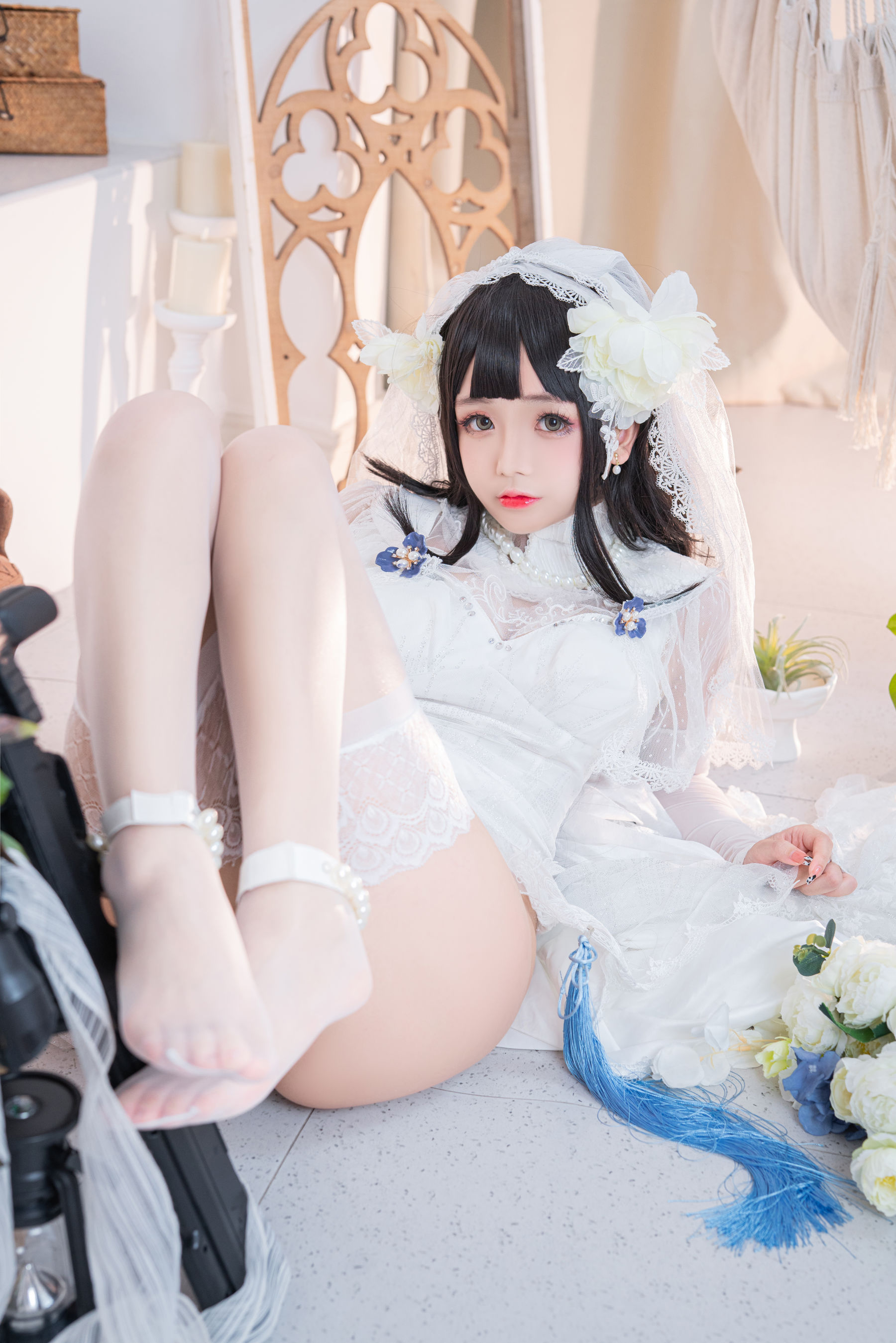 [福利COS] Cosplay日奈娇 - 95式婚纱第7张