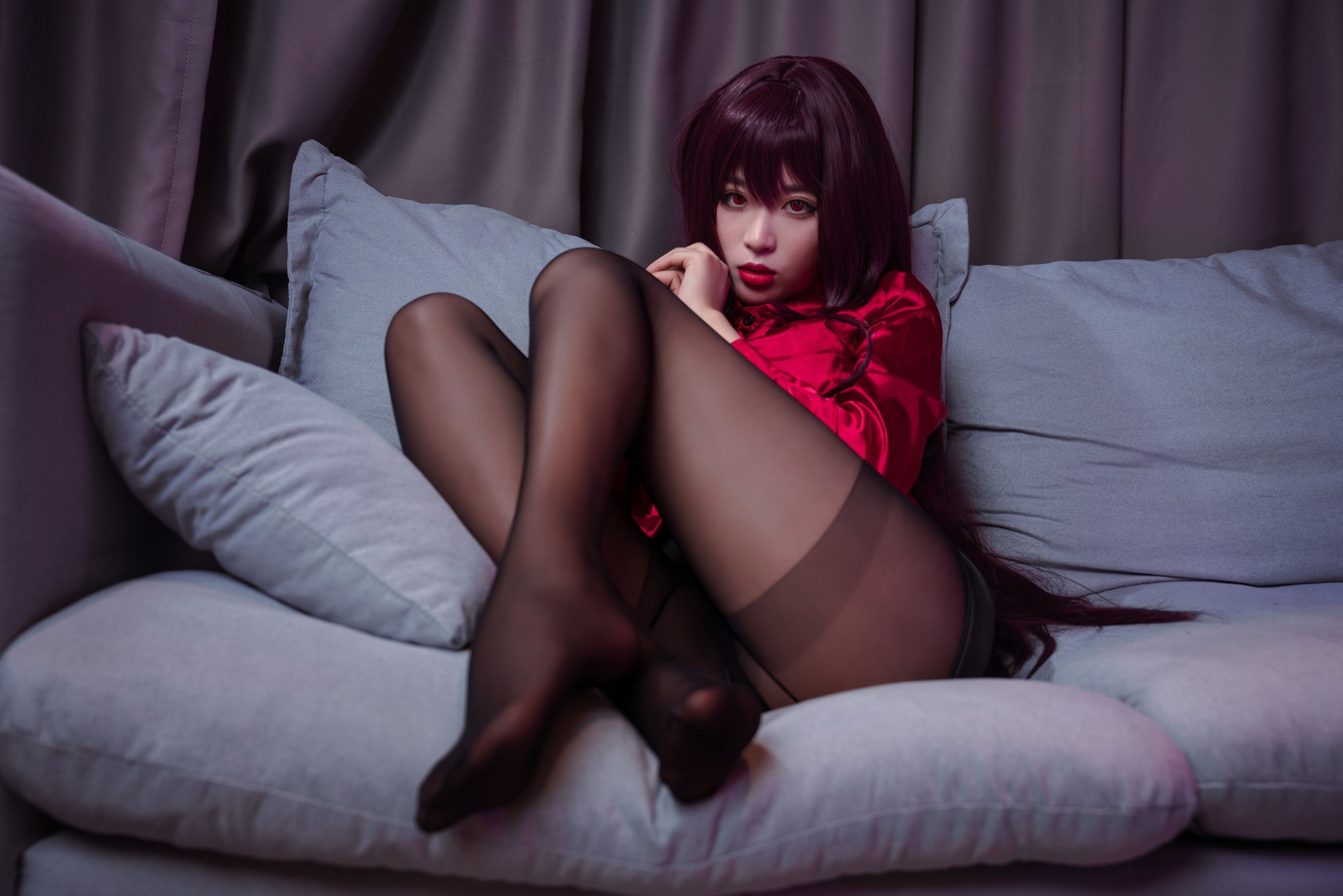 [网红COS] 轩萧学姐 - 师匠OL第8张