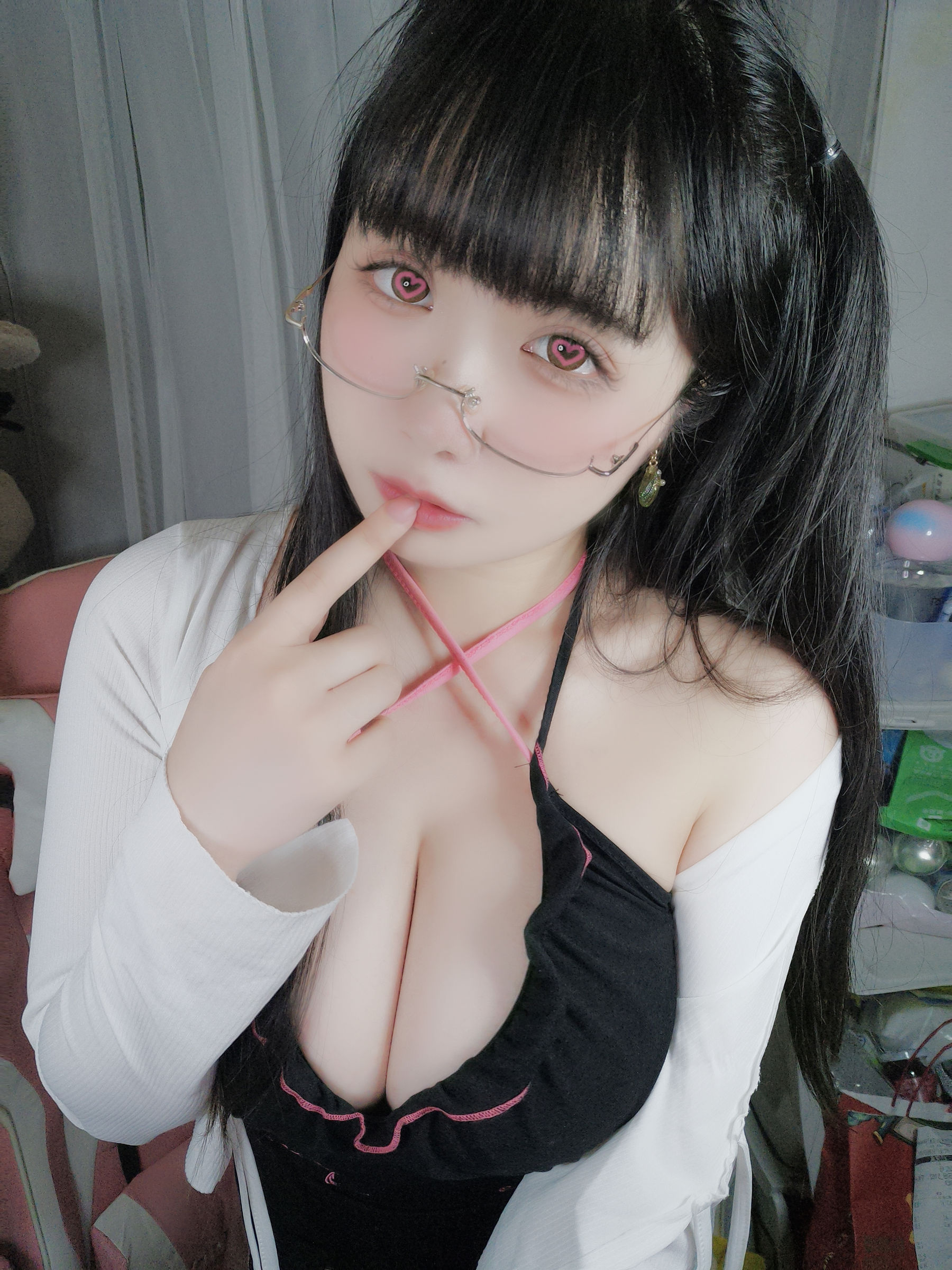 [网红COS] 贞子蜜桃 - 心心眼第4张