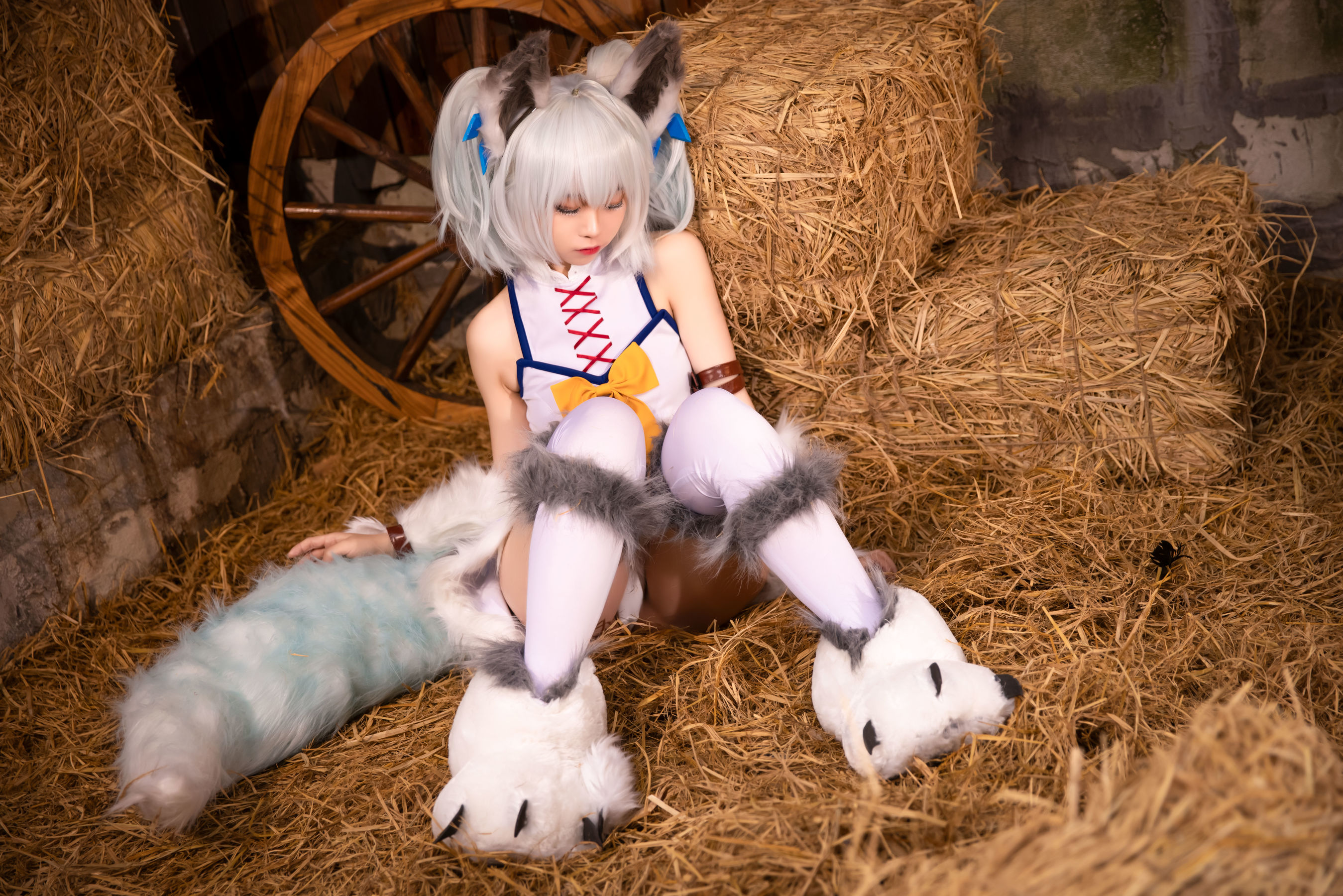 [福利COS] 动漫博主G44不会受伤 - 地牢刹那常服第8张