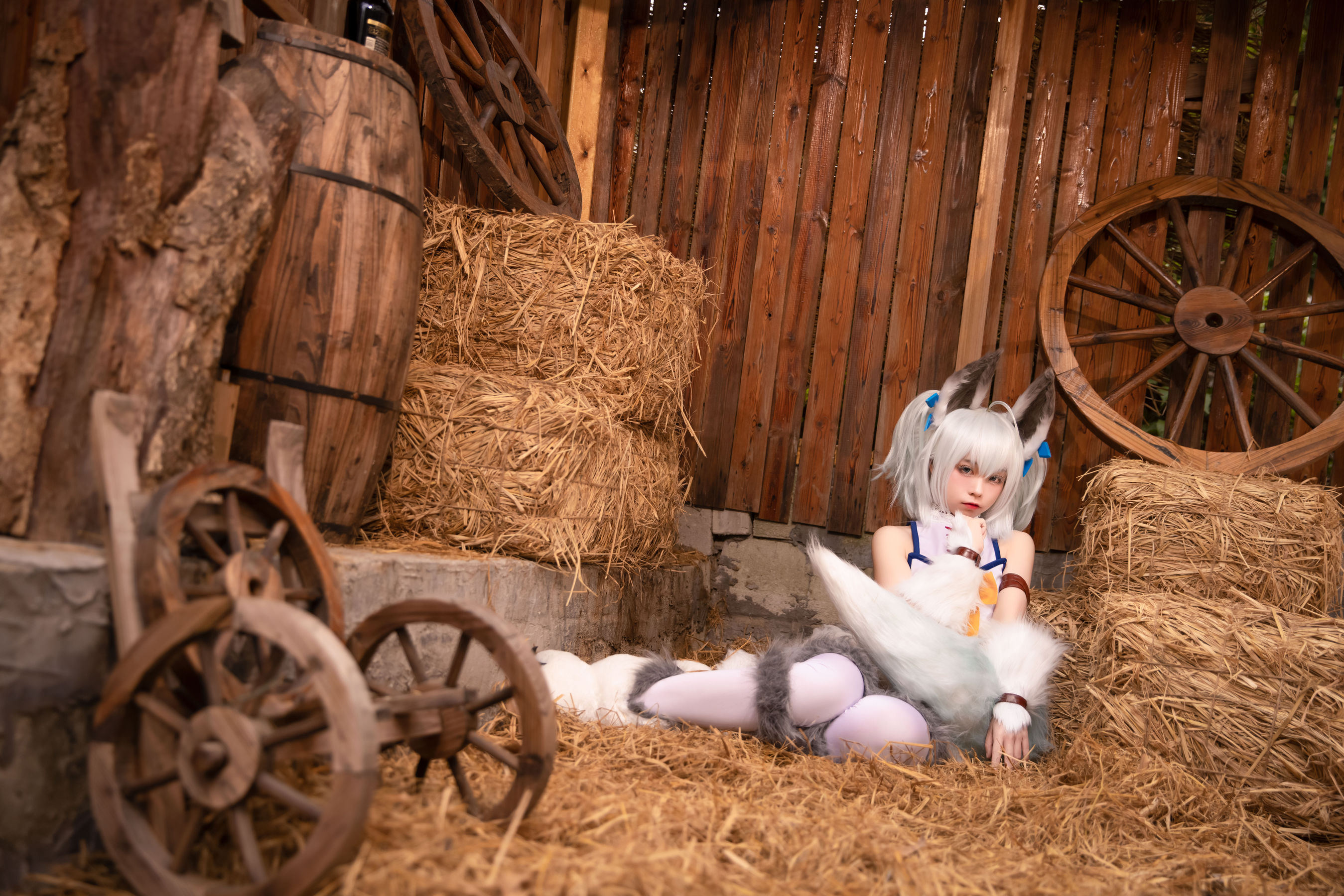 [福利COS] 动漫博主G44不会受伤 - 地牢刹那常服第2张