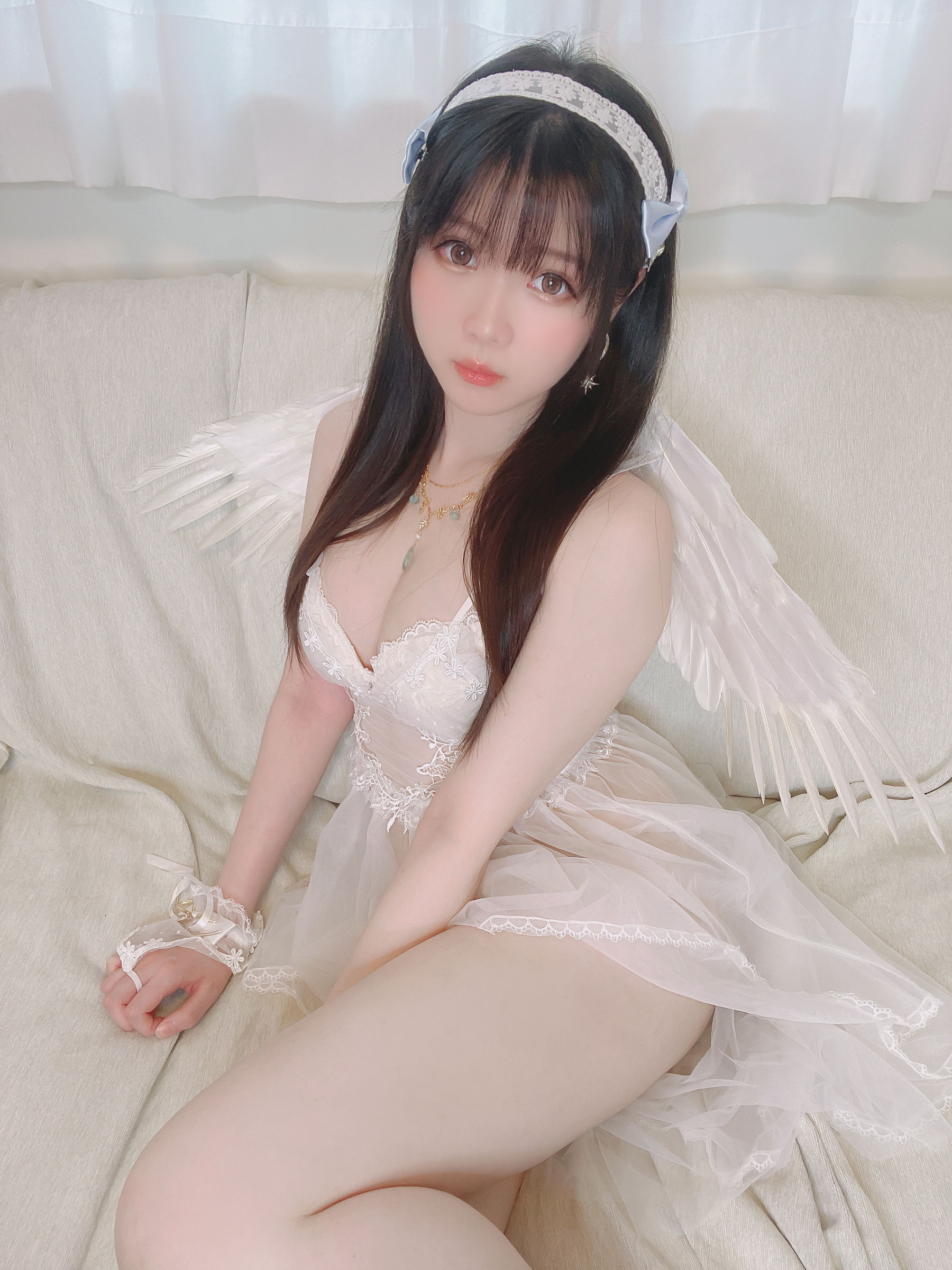 [福利COS] 微博妹纸霜月shimo - 天使第8张