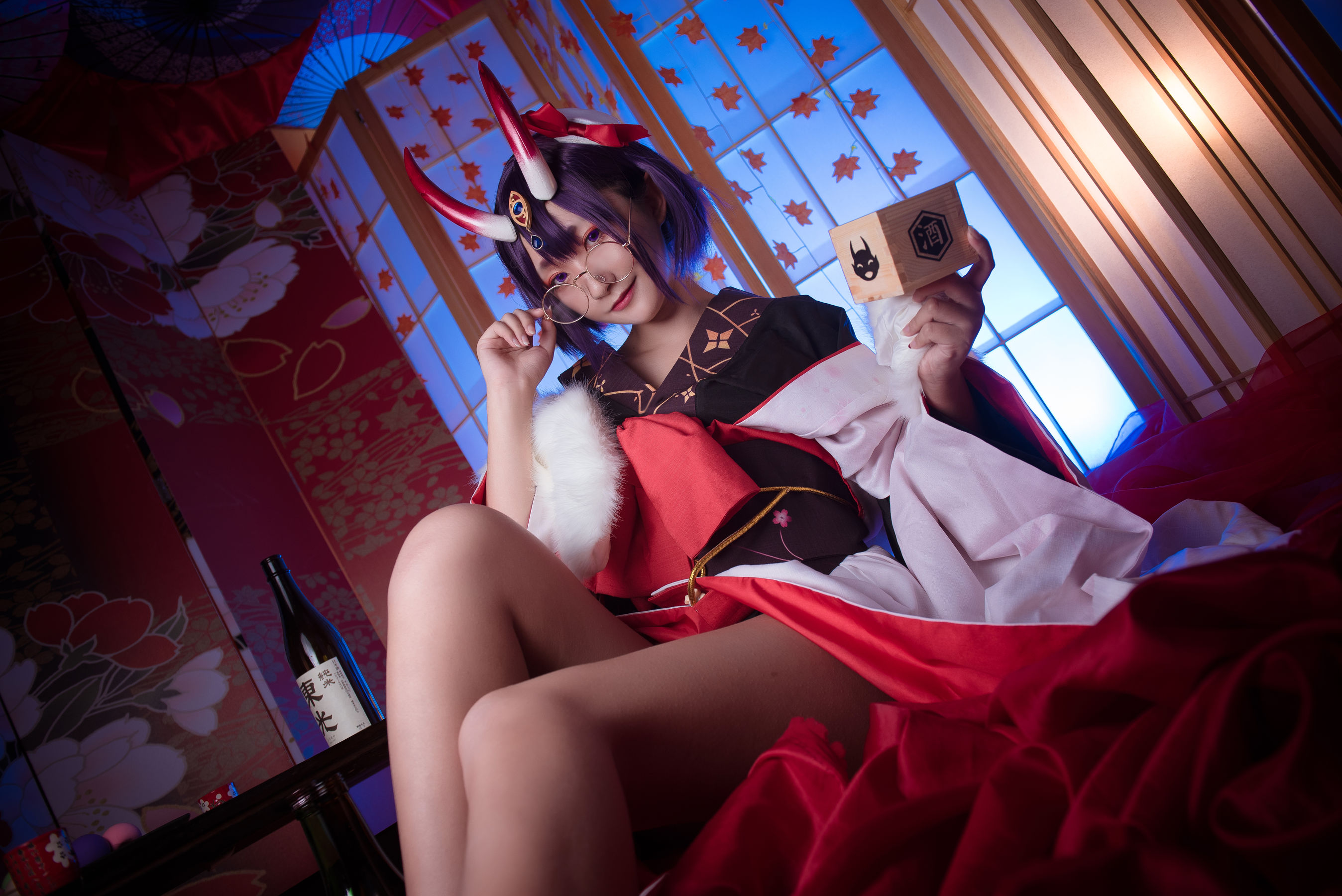 [福利COS] Roroki骷髅姫 - 酒吞和服第2张