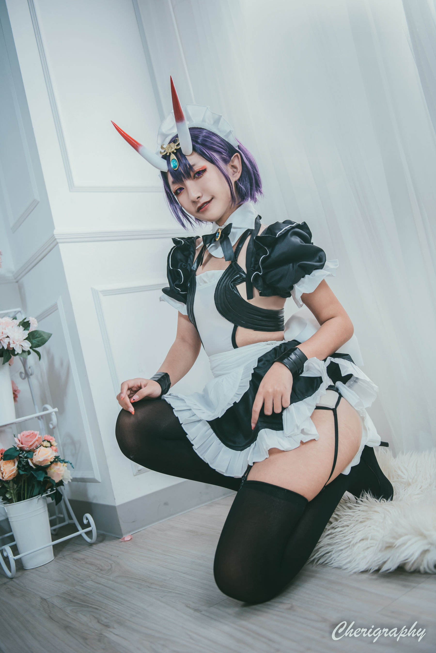 [福利COS] Roroki骷髅姫 - 酒吞女仆第1张