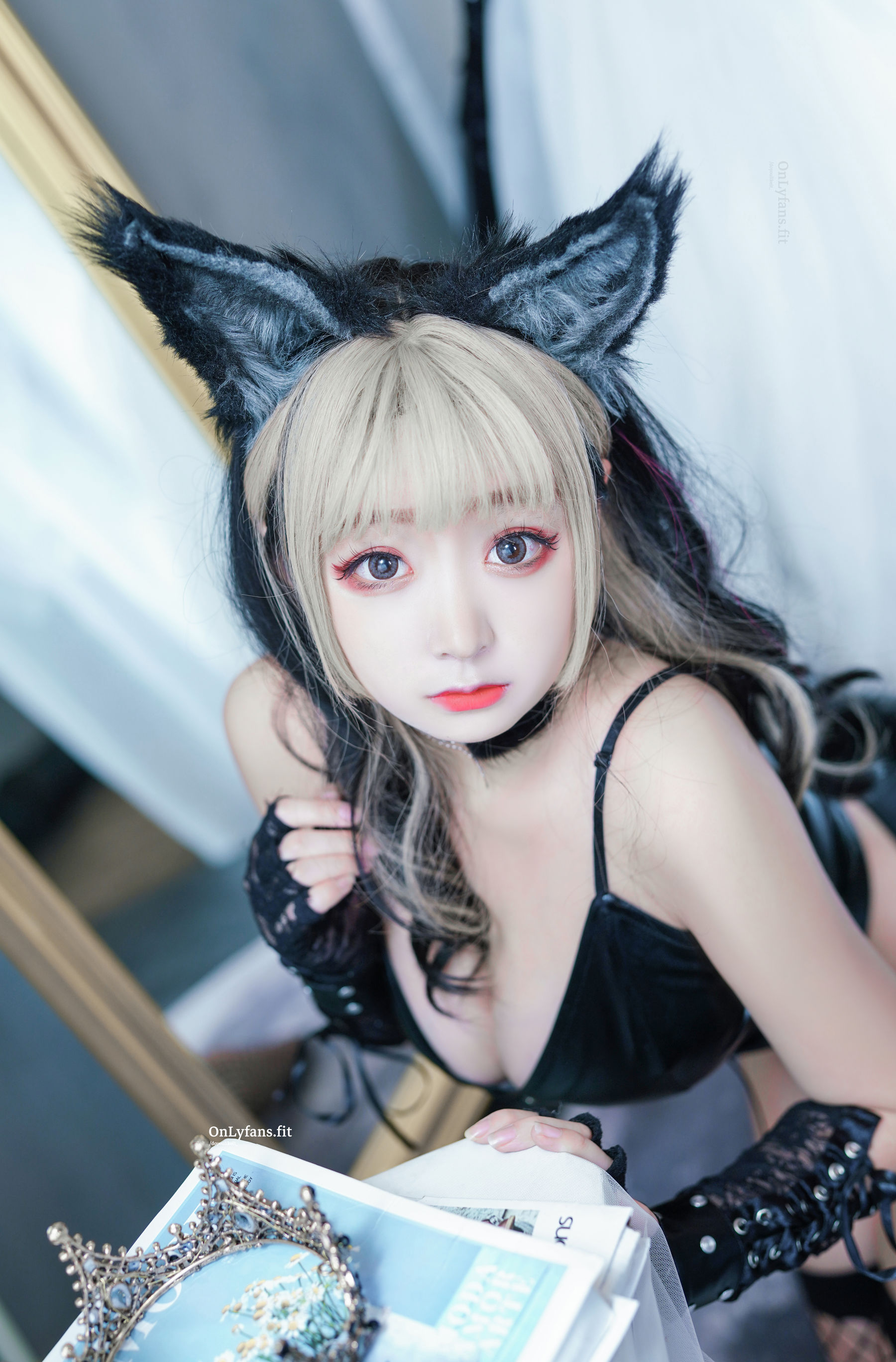 [福利COS] 动漫博主恩田直幸 - 皮衣小狼第14张