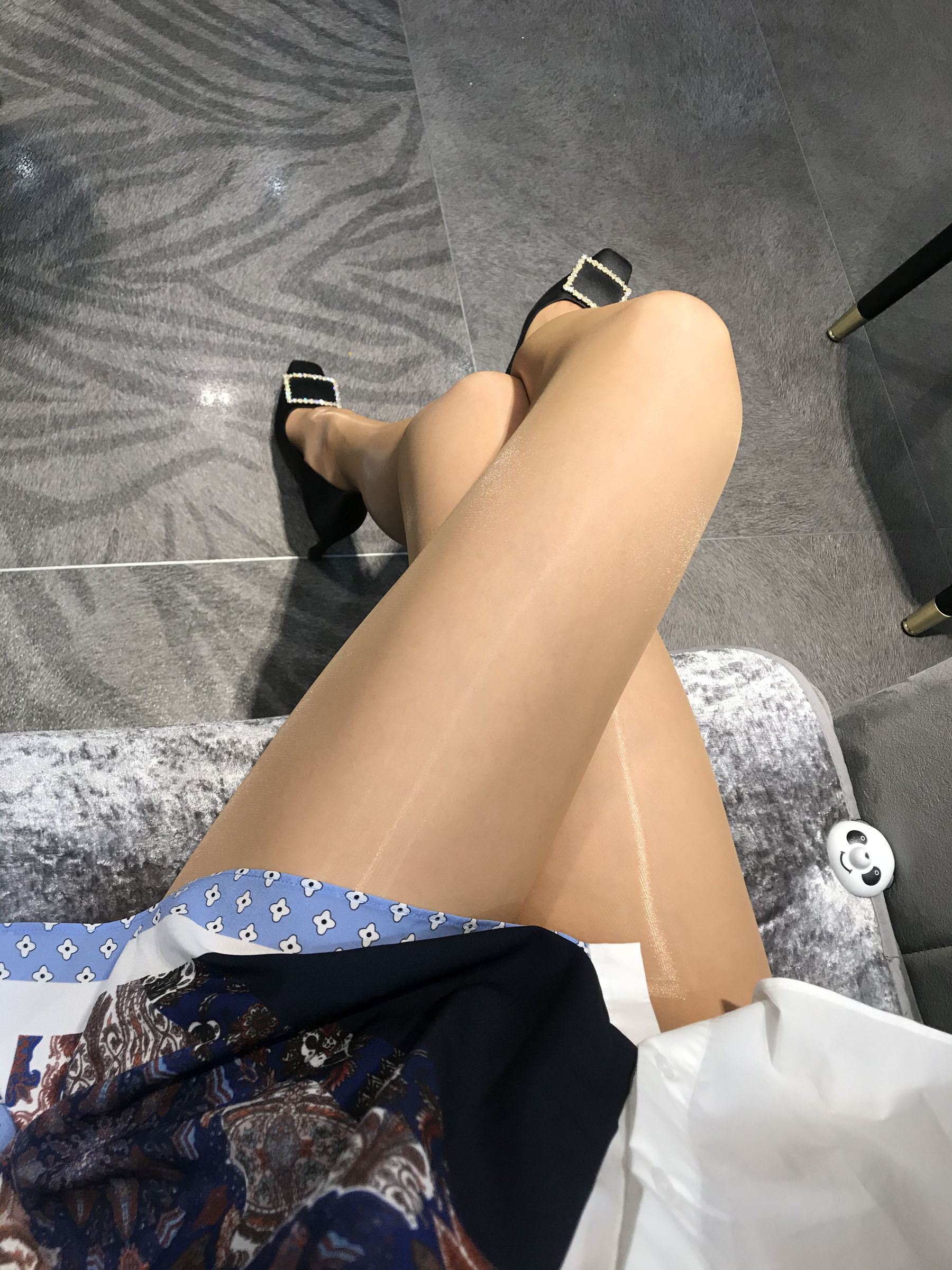 [福利COS] 丝足博主麋鹿_Monroe 2020.04.29 肉色亮丝第14张