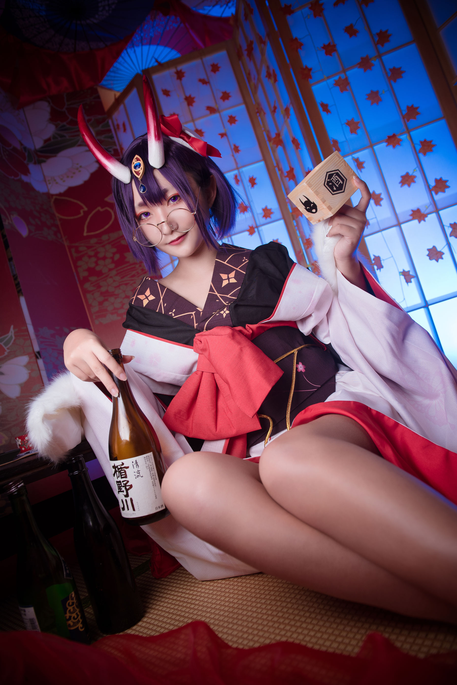 [福利COS] Roroki骷髅姫 - 酒吞和服第7张